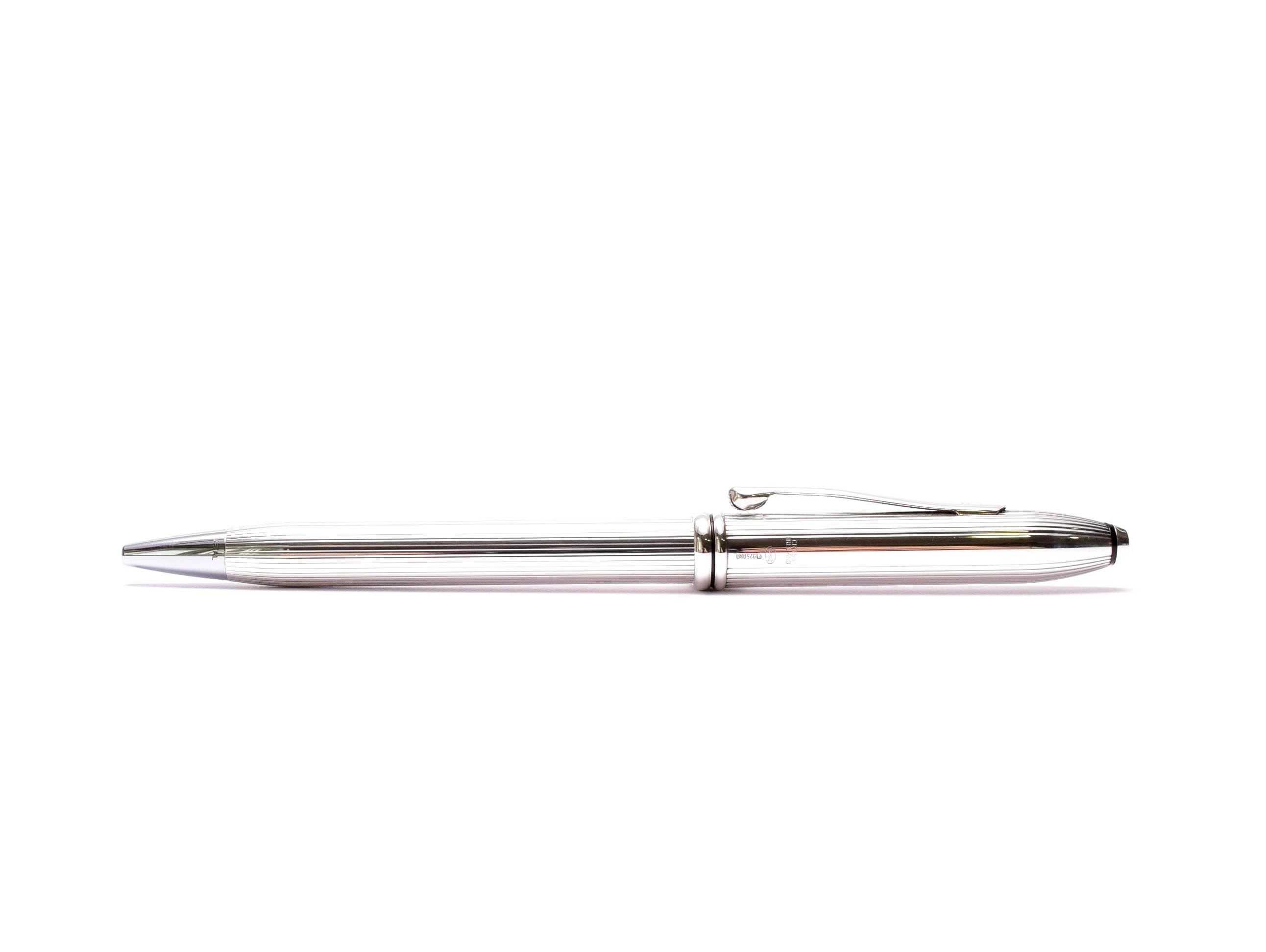 CROSS Townsend 652 Sterling Silver 925 Oversize Ballpoint Pen Made in
