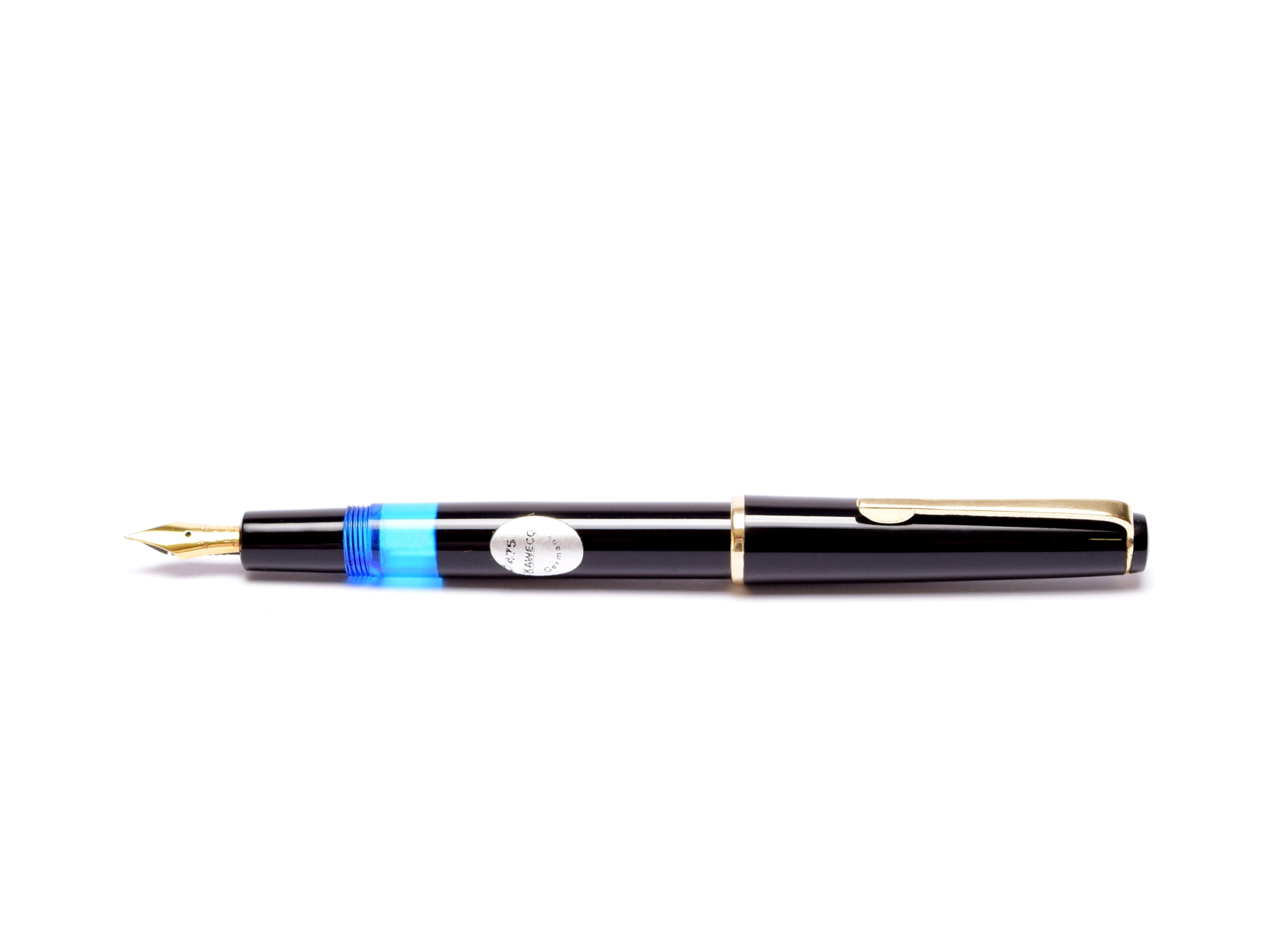 NOS 1965 Kaweco 475 Transparent F Fine BER Contra Nib Flexible F