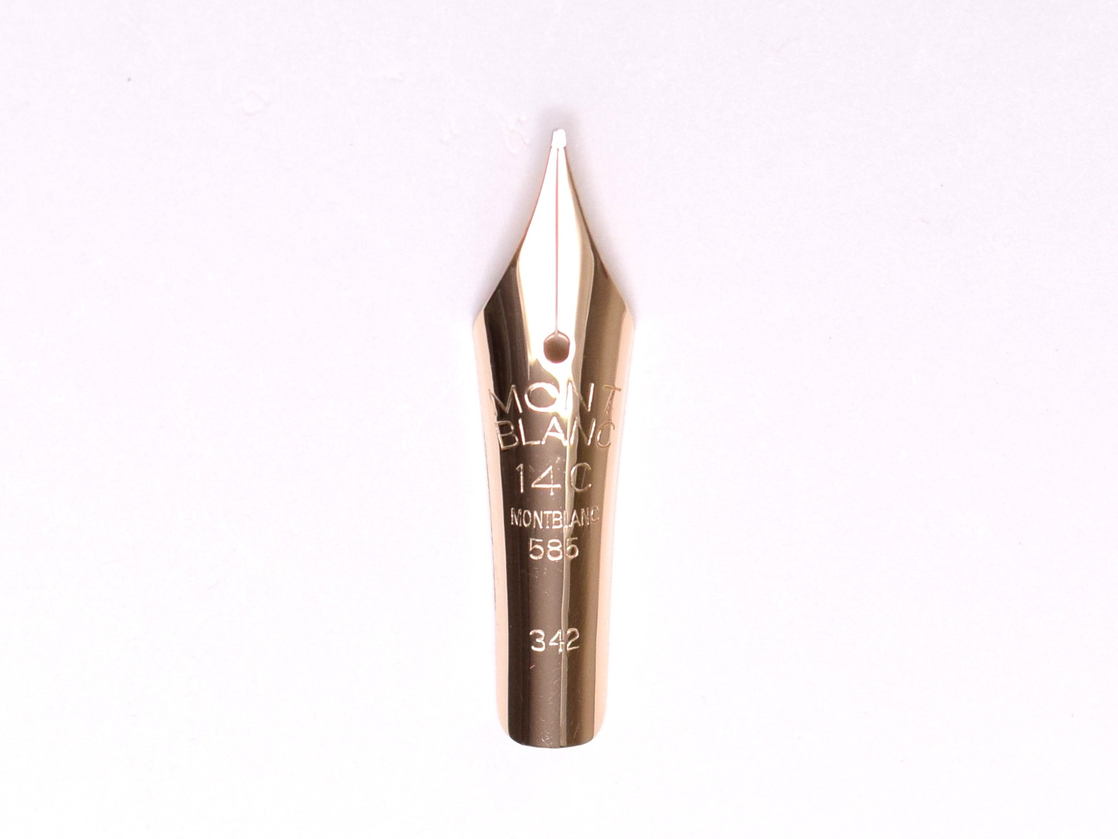 Stunning NOS 1960s Montblanc Monte Rosa Germany Flexible 14K EF