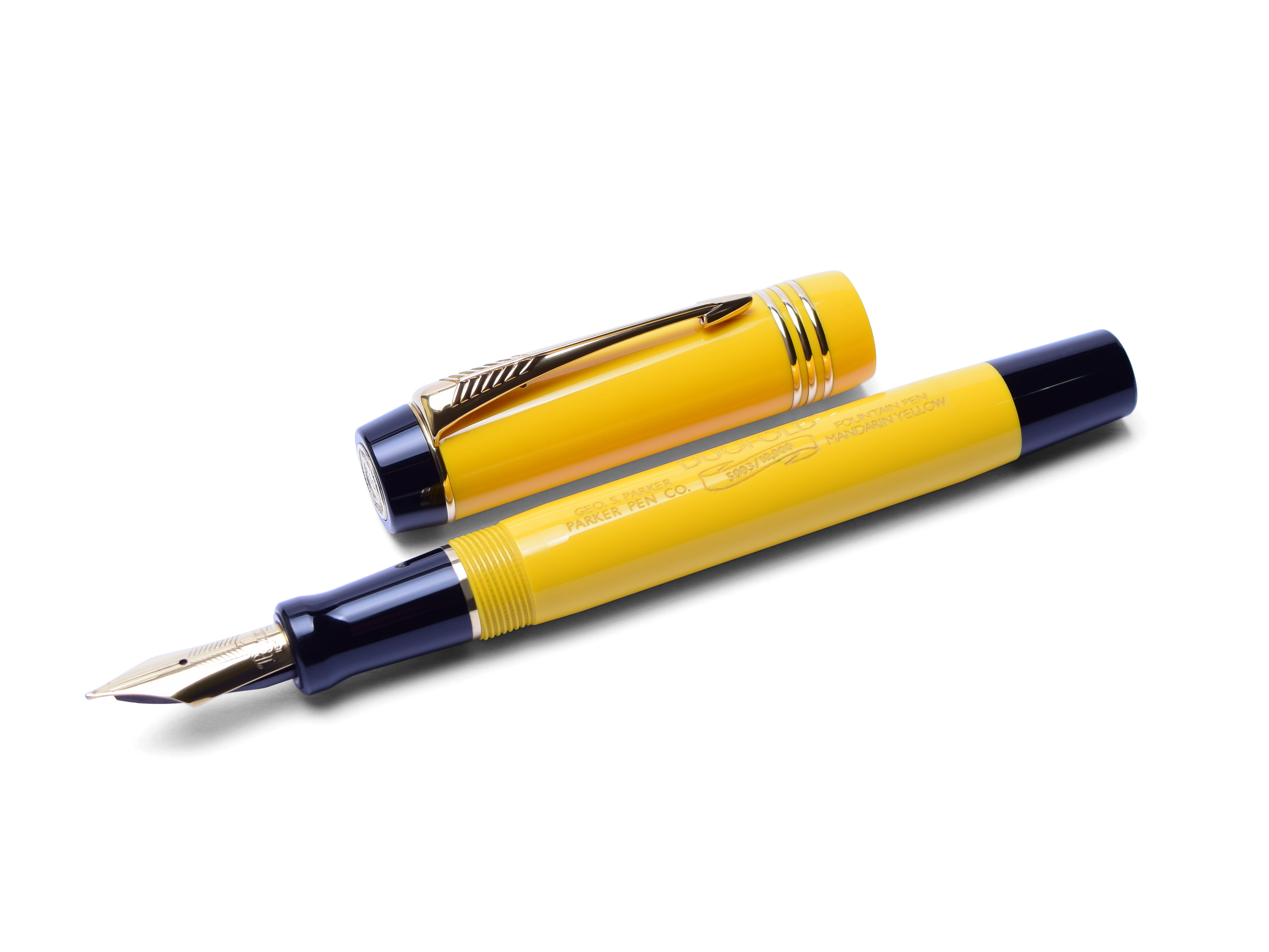 1995 Limited Edition 5003/10000 PARKER Duofold Mandarin Yellow