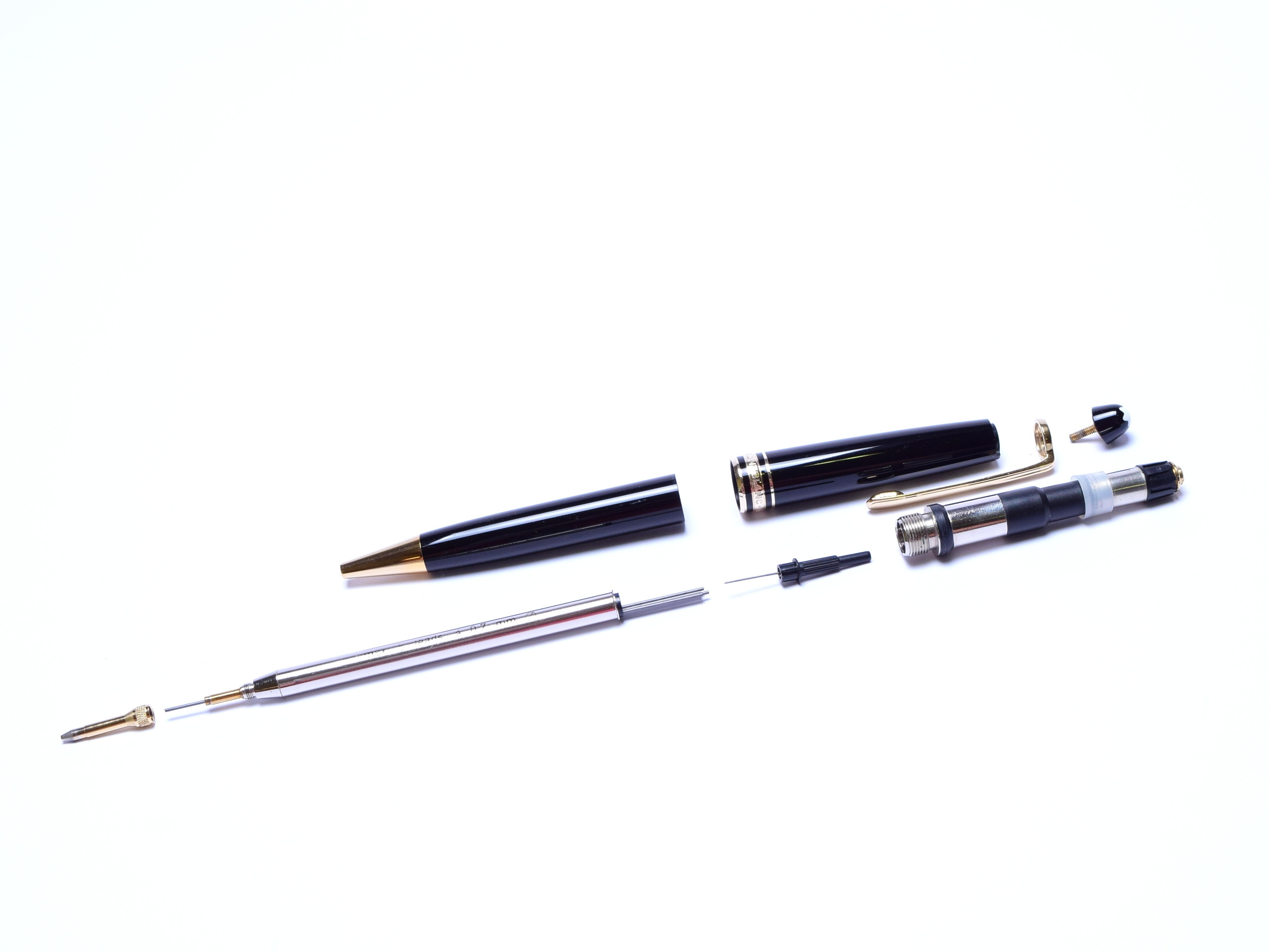 1980s Montblanc Meisterstuck - Masterpiece Black Resin & Gold 0.7