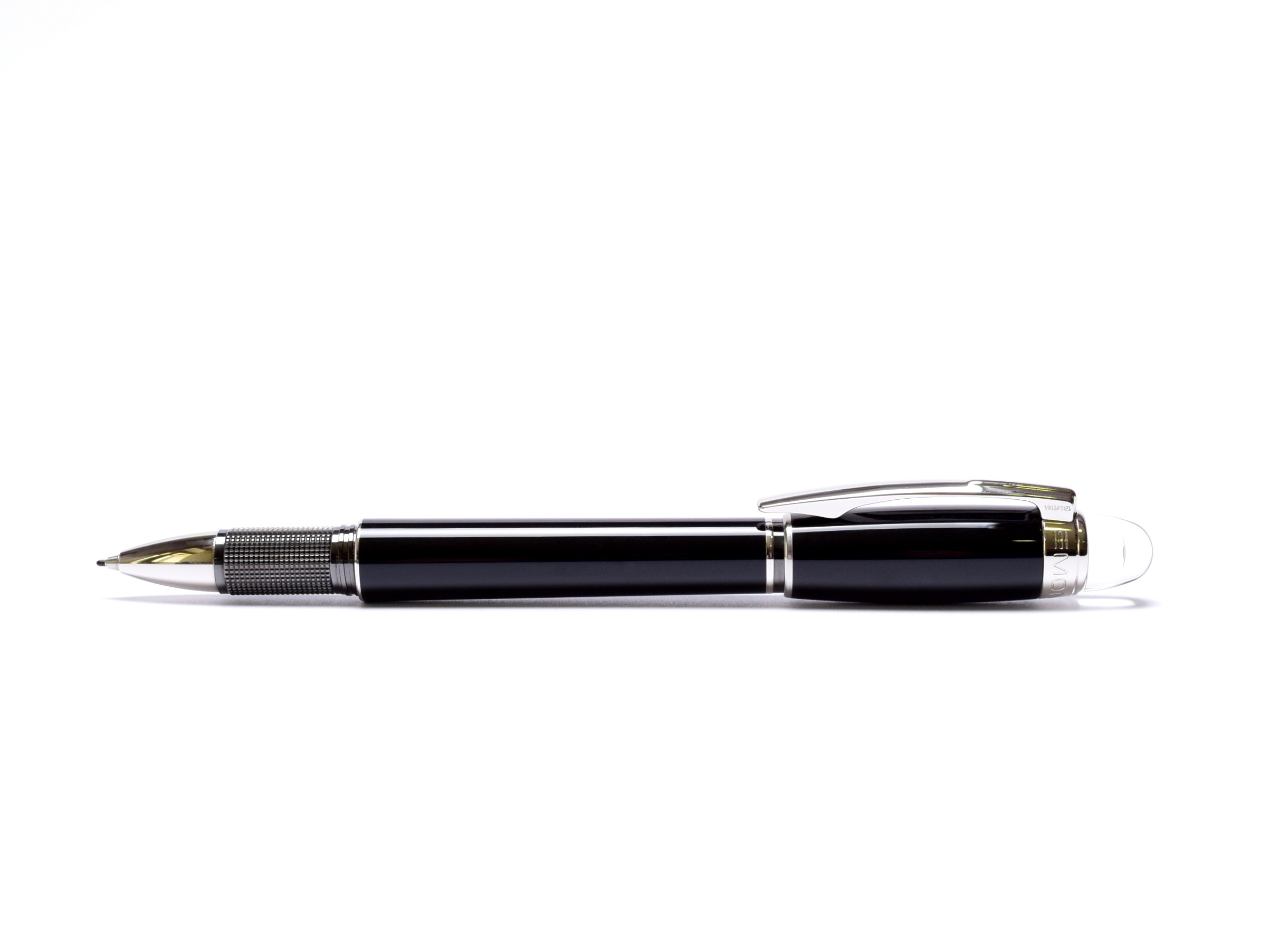 Montblanc STARWALKER Precious Black Resin Platinum Trim Knurled 