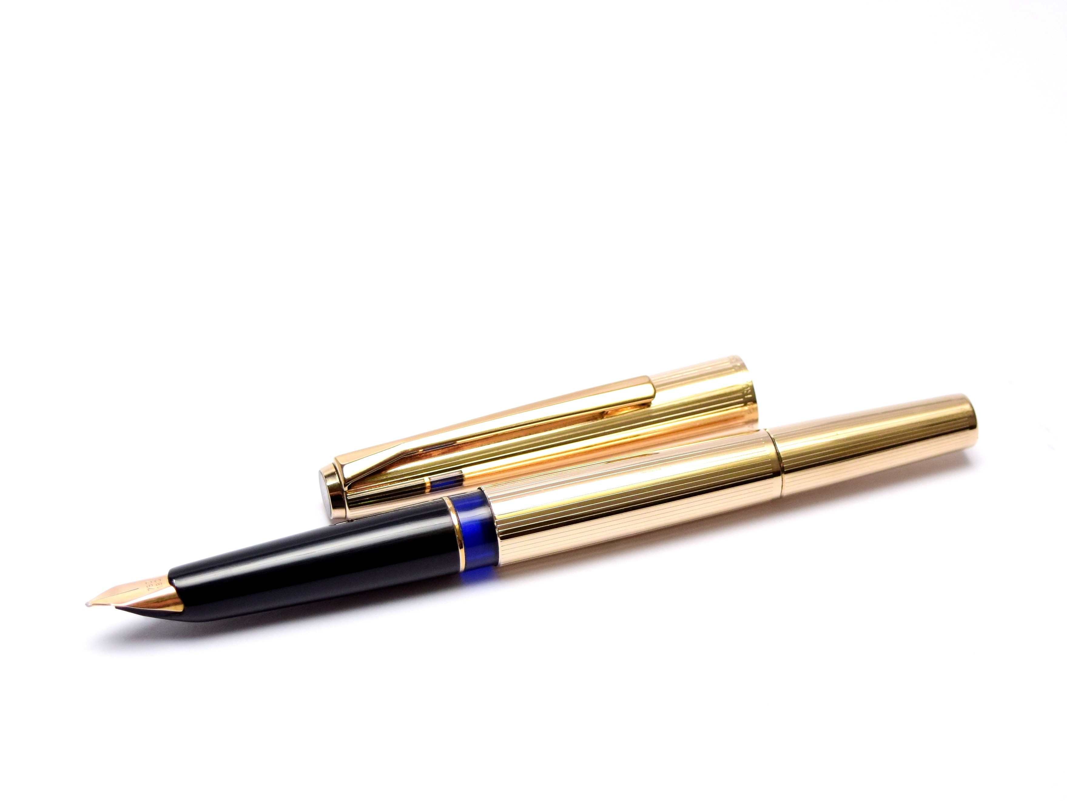 Stunning Rare New NOS 1960s Pelikan M60 / 60 All Rolled Gold 750