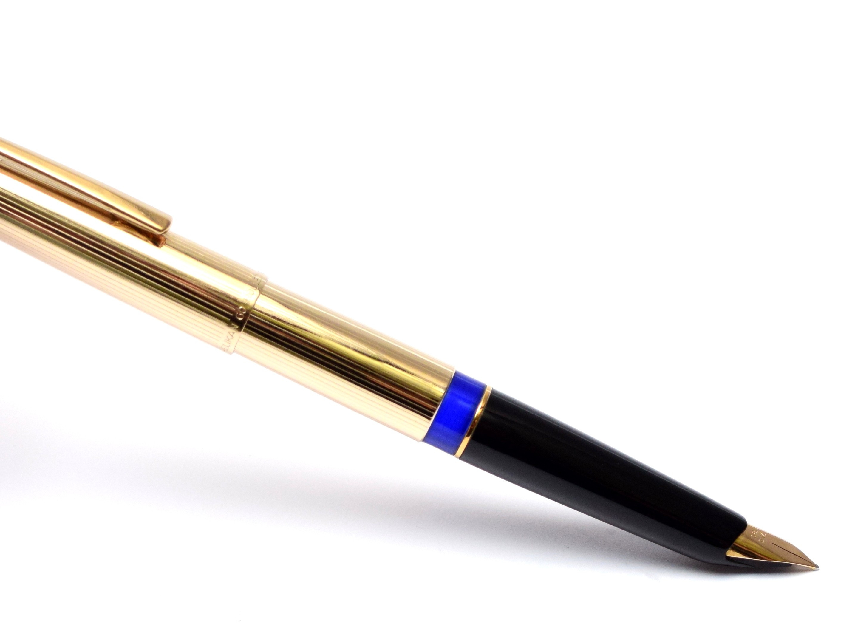 Stunning Rare New NOS 1960s Pelikan M60 / 60 All Rolled Gold 750