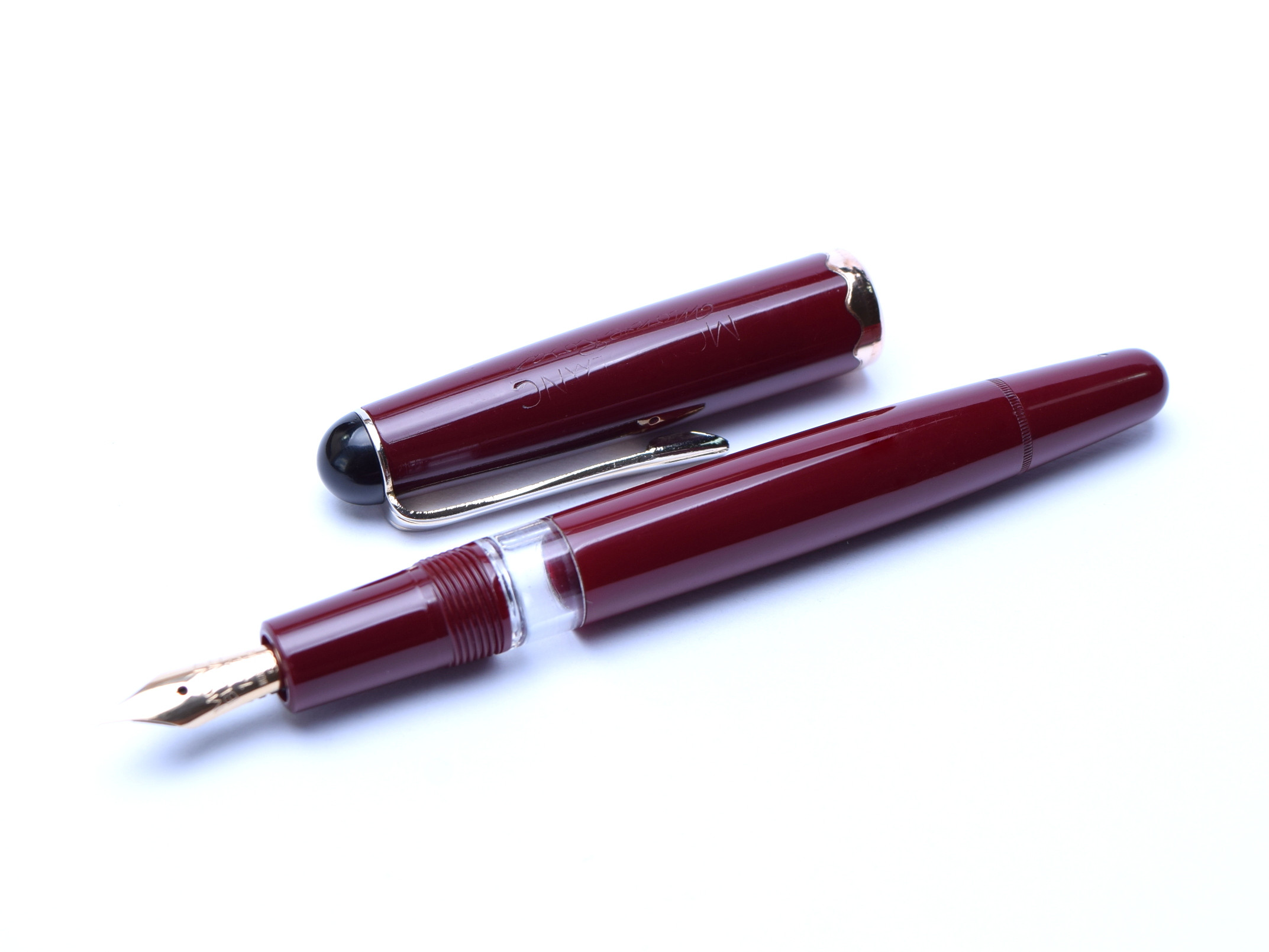 筆記具 MONTBLANC monterosa Vintage 1960s Hexagonal MONTBLANC Monte Rosa with super