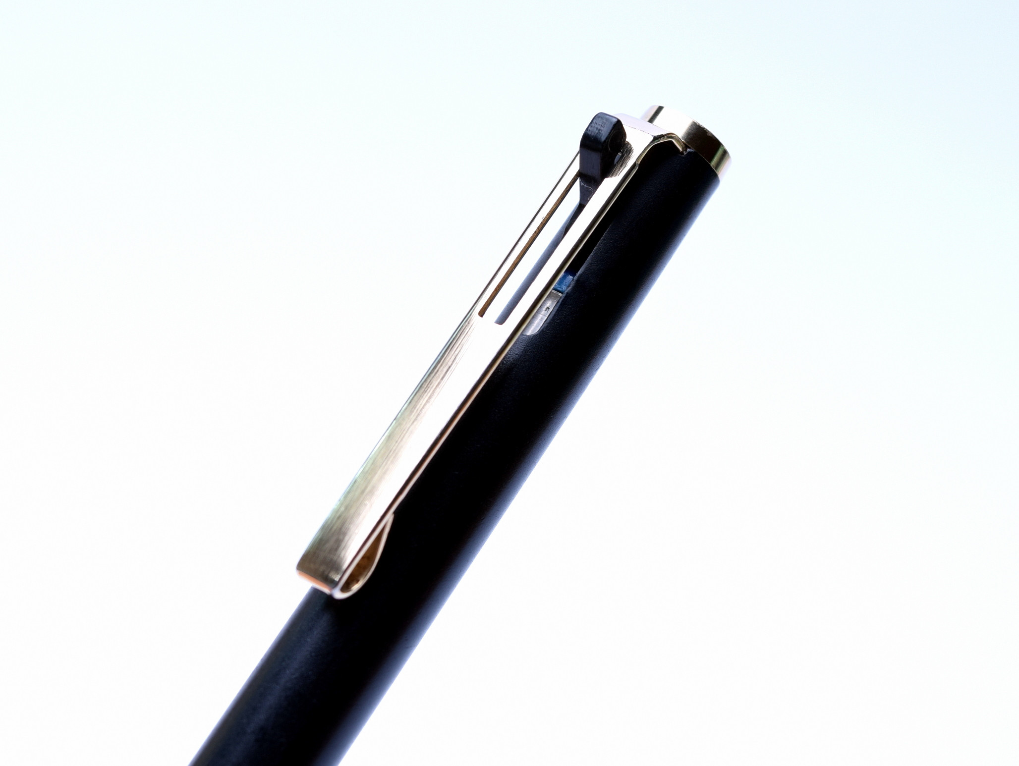 MONTBLANC No. 784 (780) Brushed Black & Gold Lever 