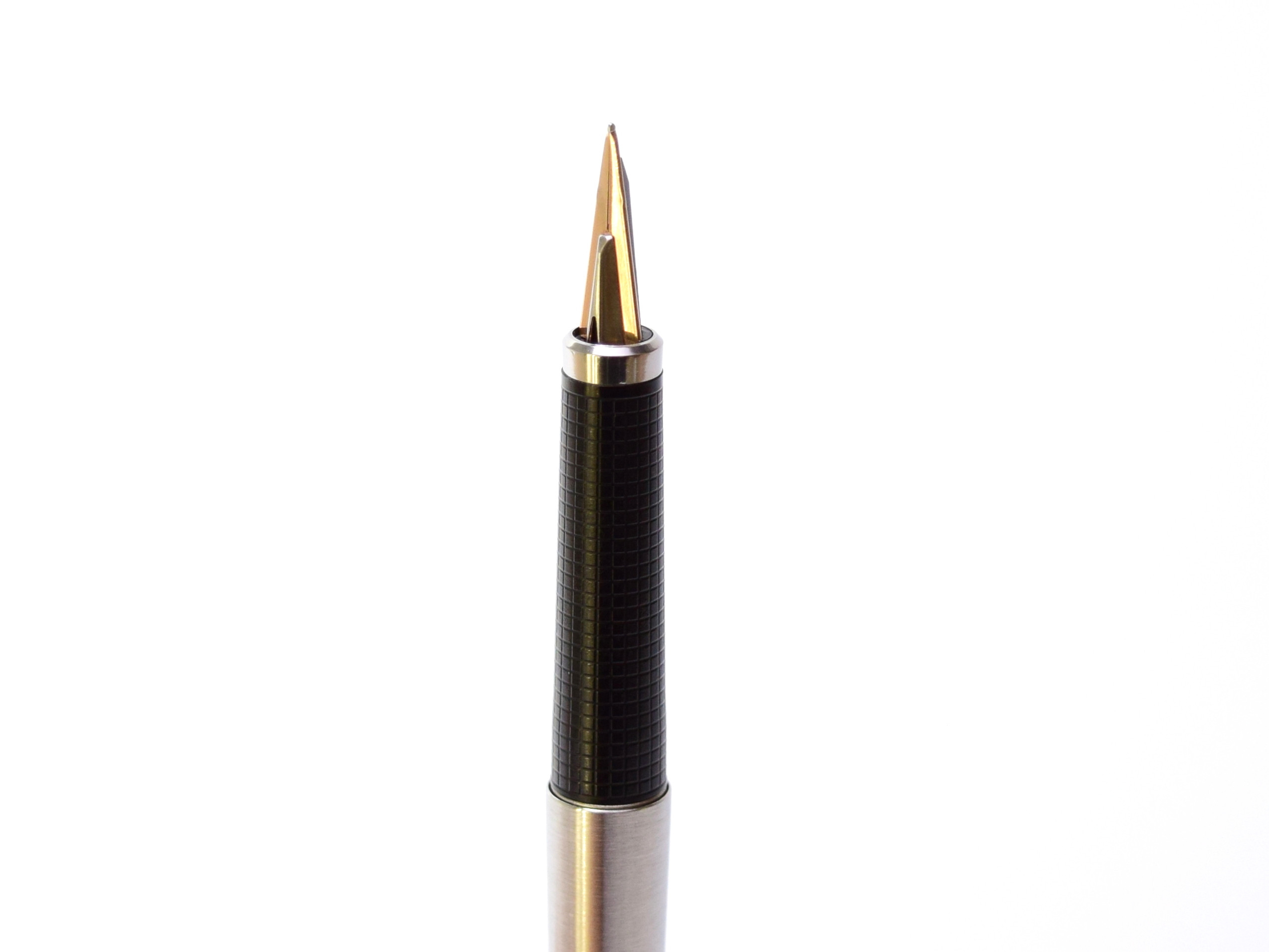 1977 Parker Flighter 180 Brushed Matte Steel & Gold 14K X/M Extra