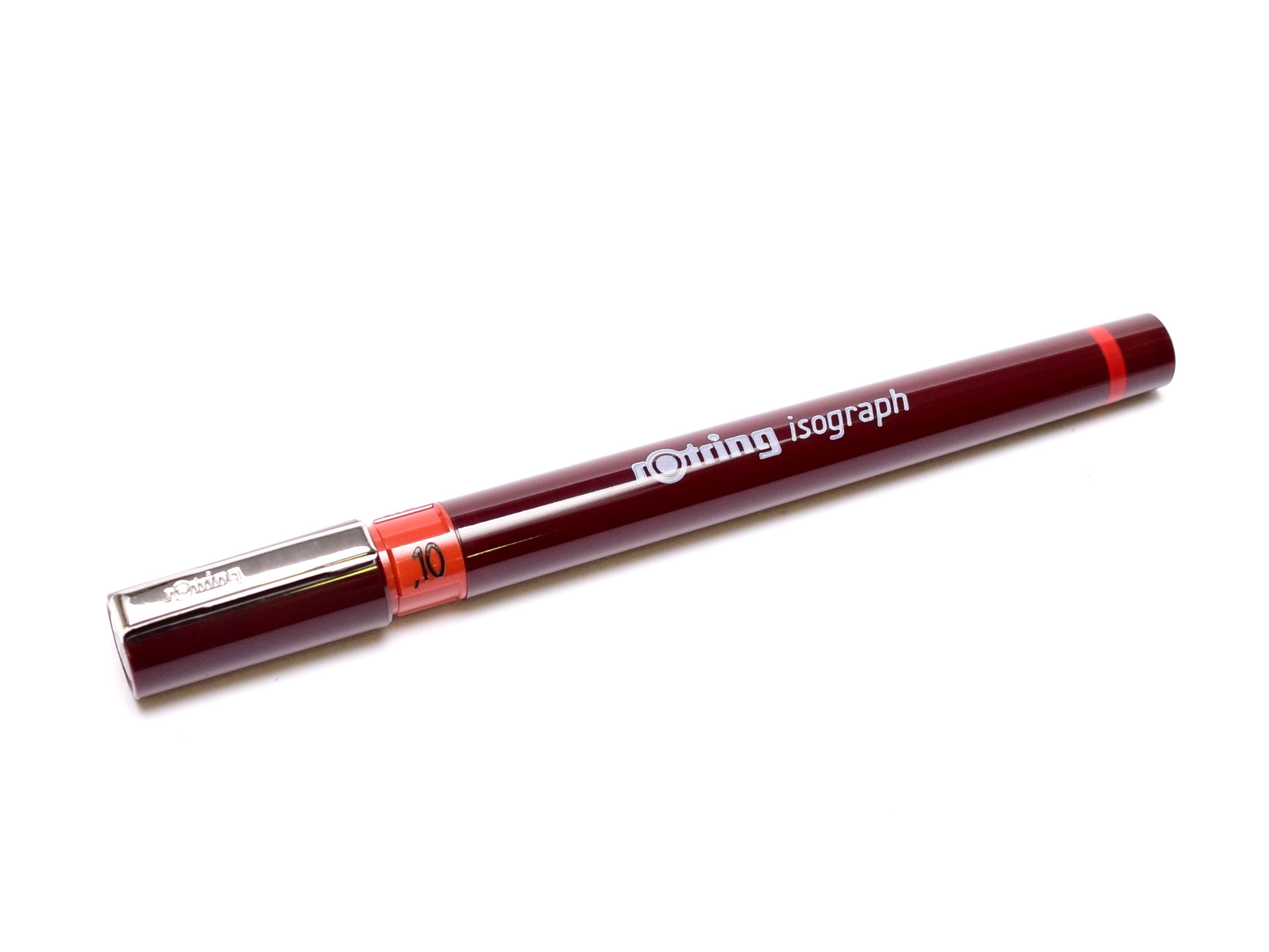 Vintage Rotring Isograph Stainless Steel 0.1mm/ 0,5mm Tip Technical Pen