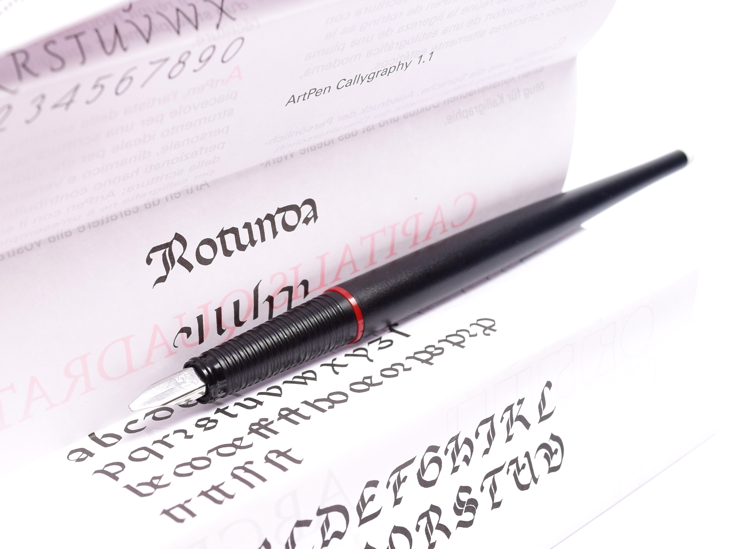 Vintage Rotring Artpen Calligraphy 1.5mm Nib Fountain Pen Made in ...