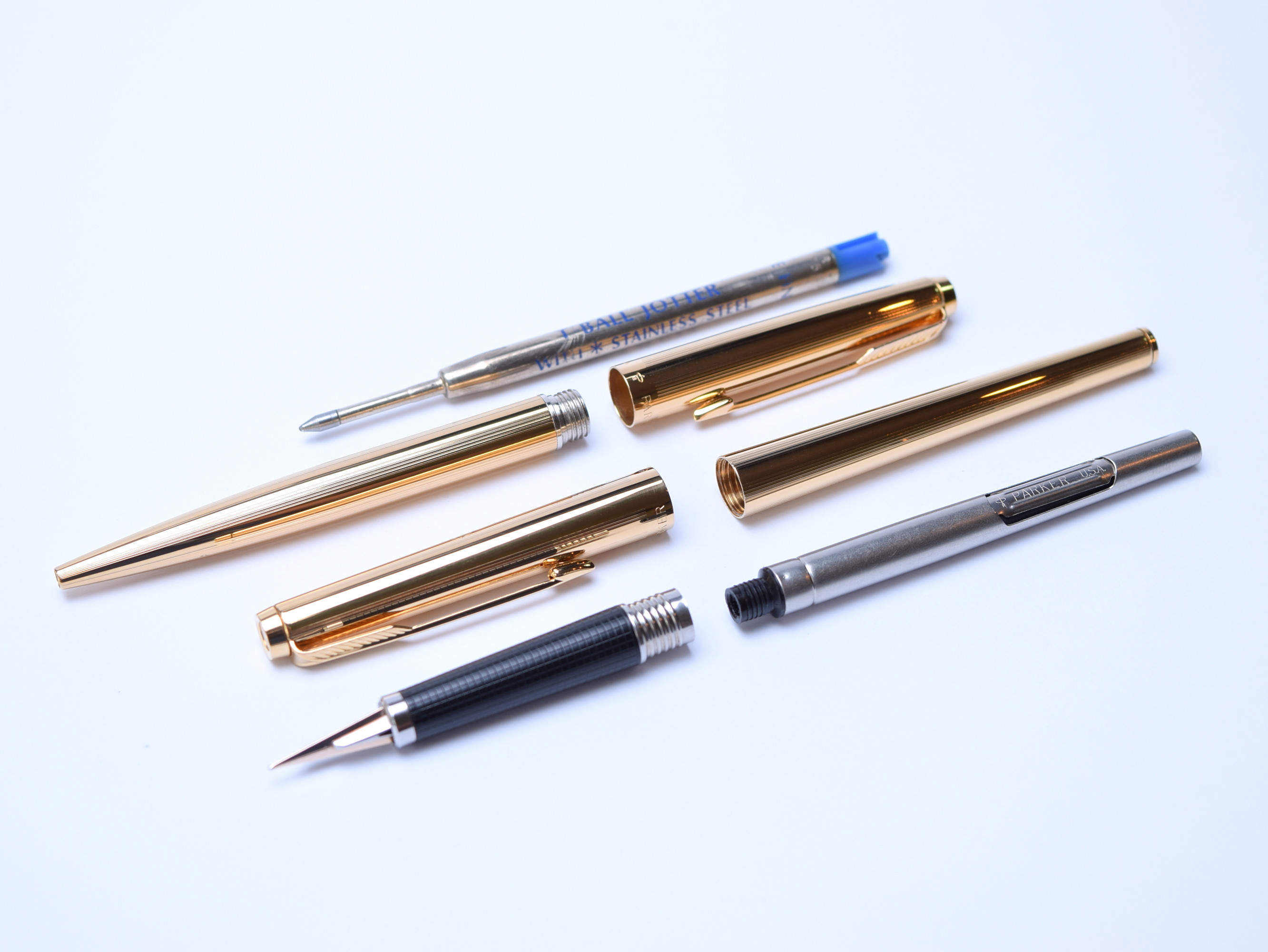 1977 Parker Imperial 180 24K Gold Plated X/M Extra Fine & Medium