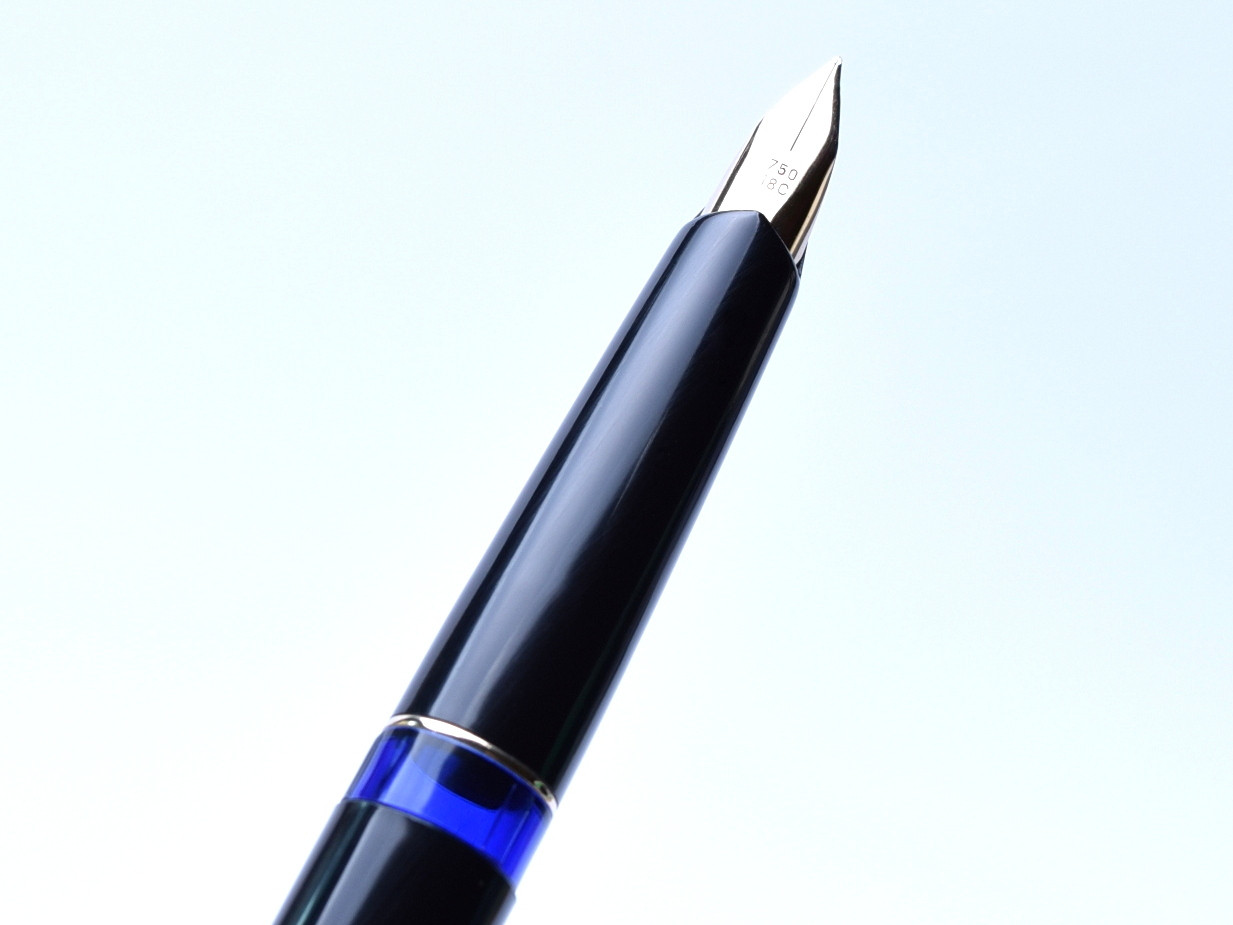 1965 Pelikan SILVEXA No.20 Brushed Steel & Black 18K 750 Gold HEF
