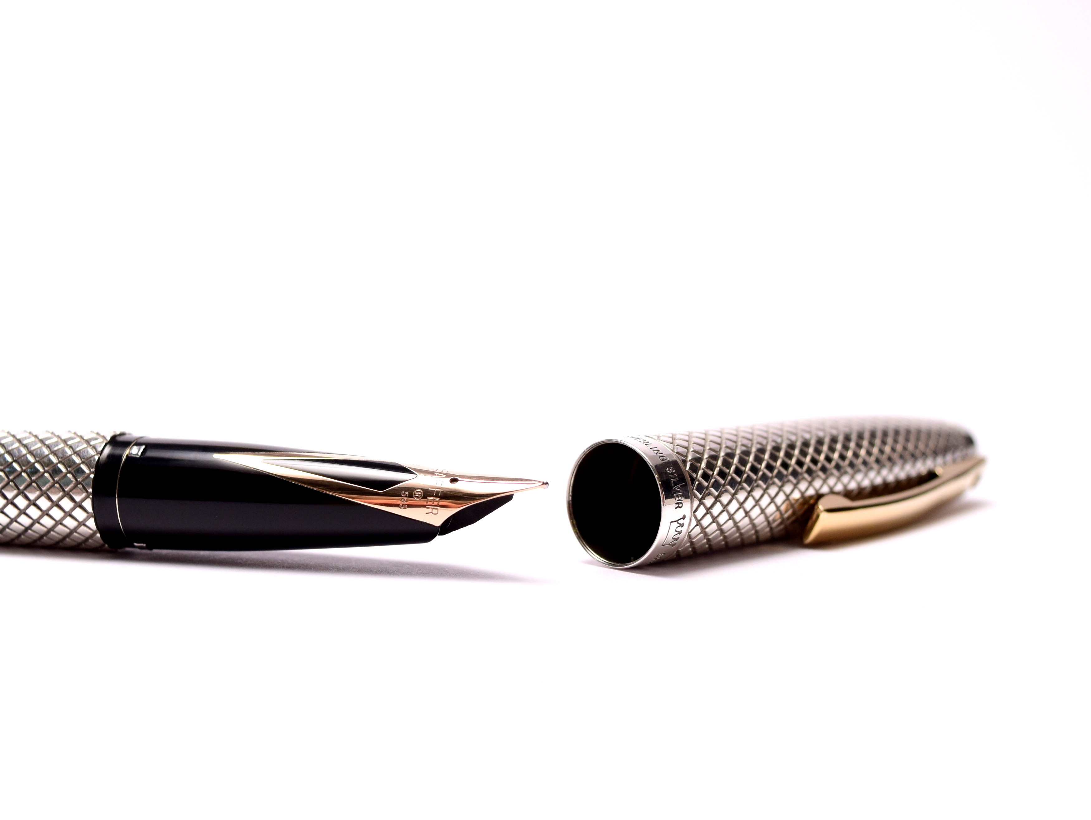 SHEAFFER ダイヤモンドパターン スターリング　925 SHEAFFER ダイヤモンドパターン スターリング 925 SHEAFFER