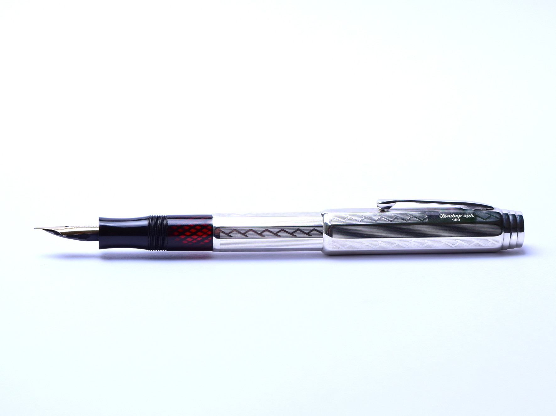 FEND Fendograph Solid 900 Silver Super Flexible 14K EF ro BBB Nib