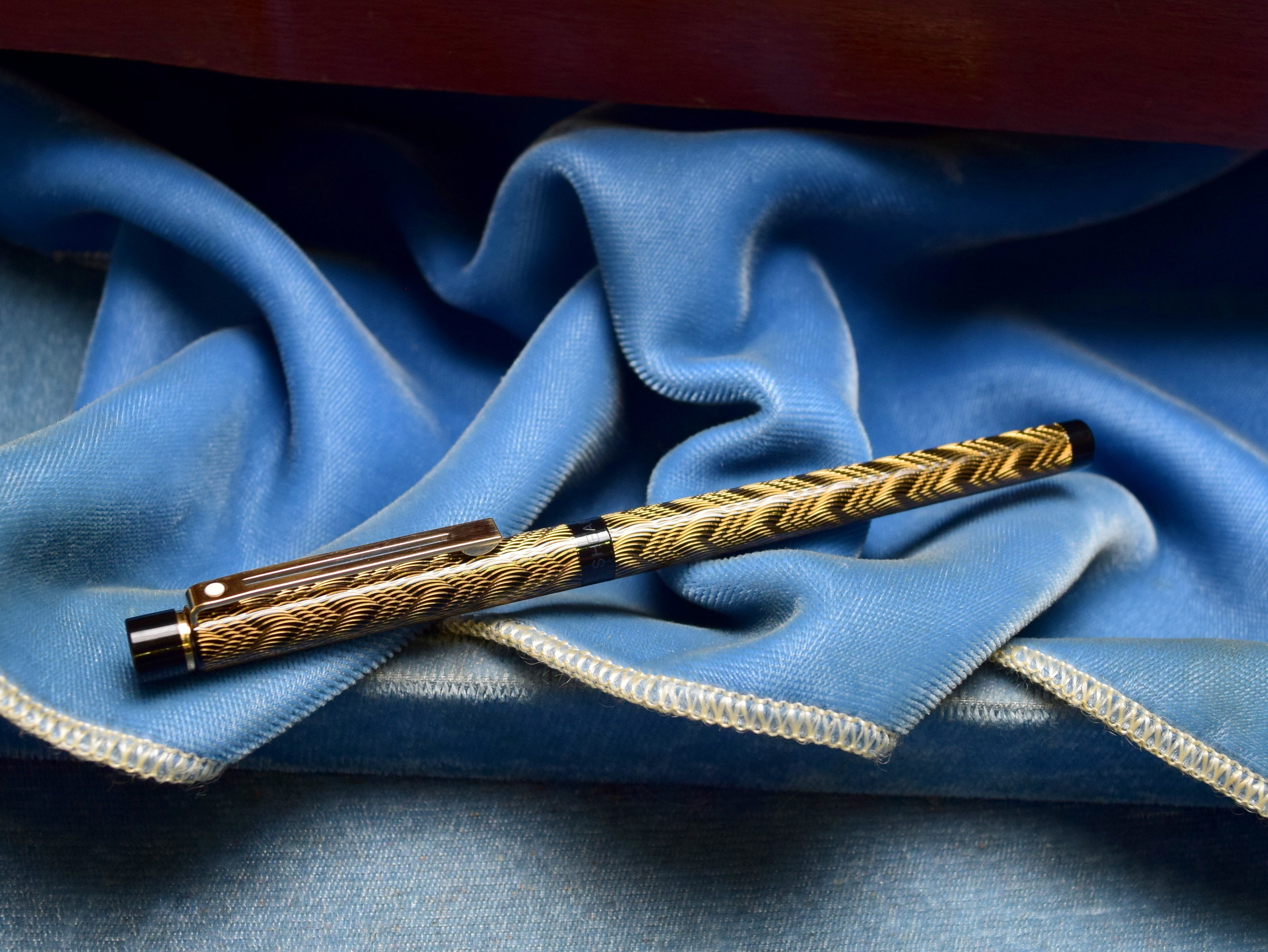 targa by sheaffer シルバー14k 585 万年筆 希少品 targa by sheaffer