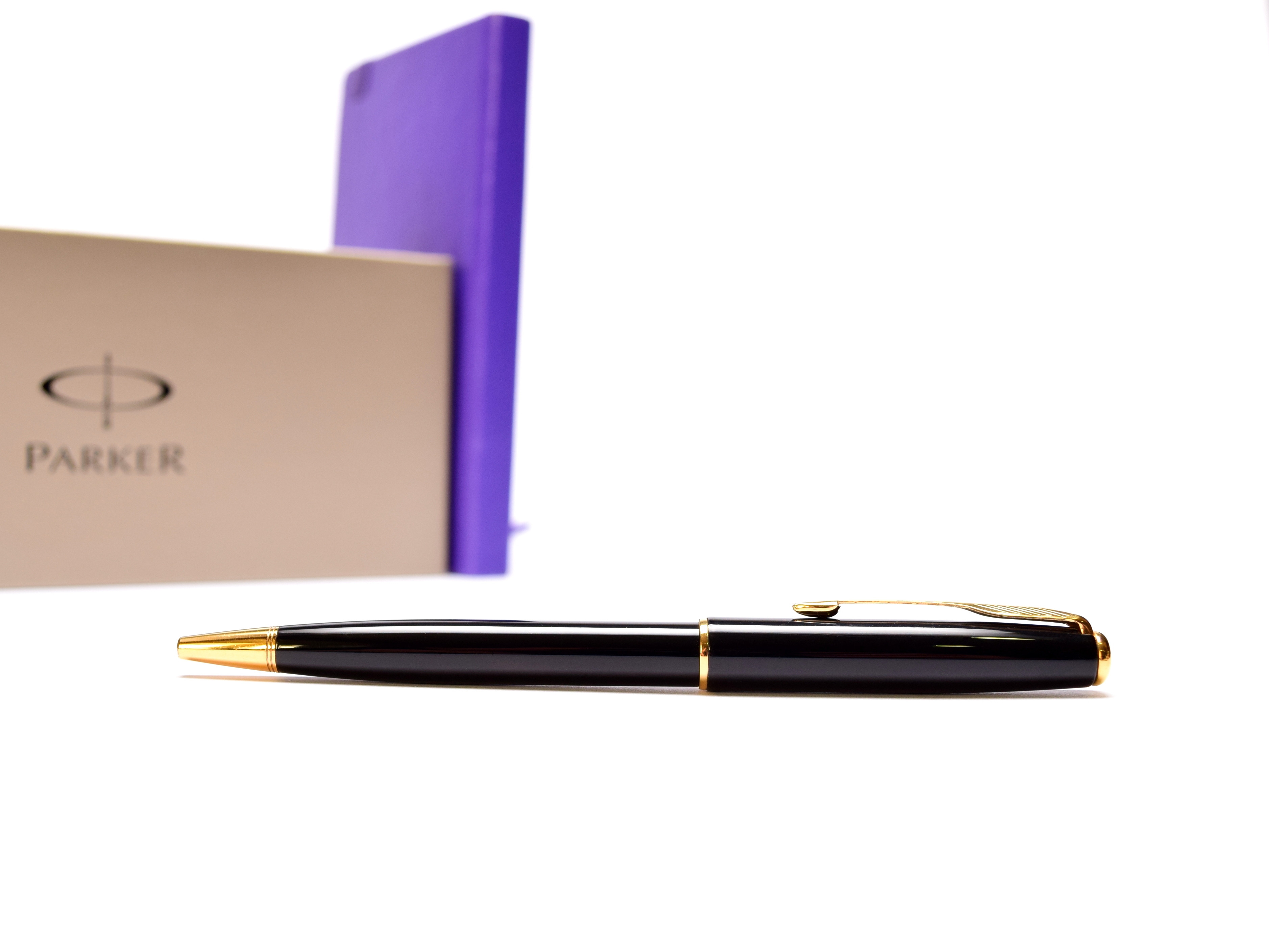 Parker Sonnet Black Lacquer CT Fountain Pen 1931499
