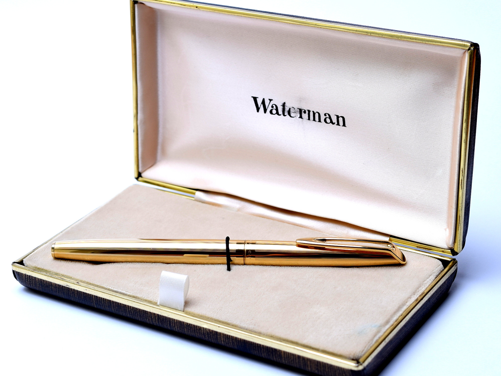 1957 Waterman C/F (CF) GOLD First Cartridge 18K Gold Fountain Pen