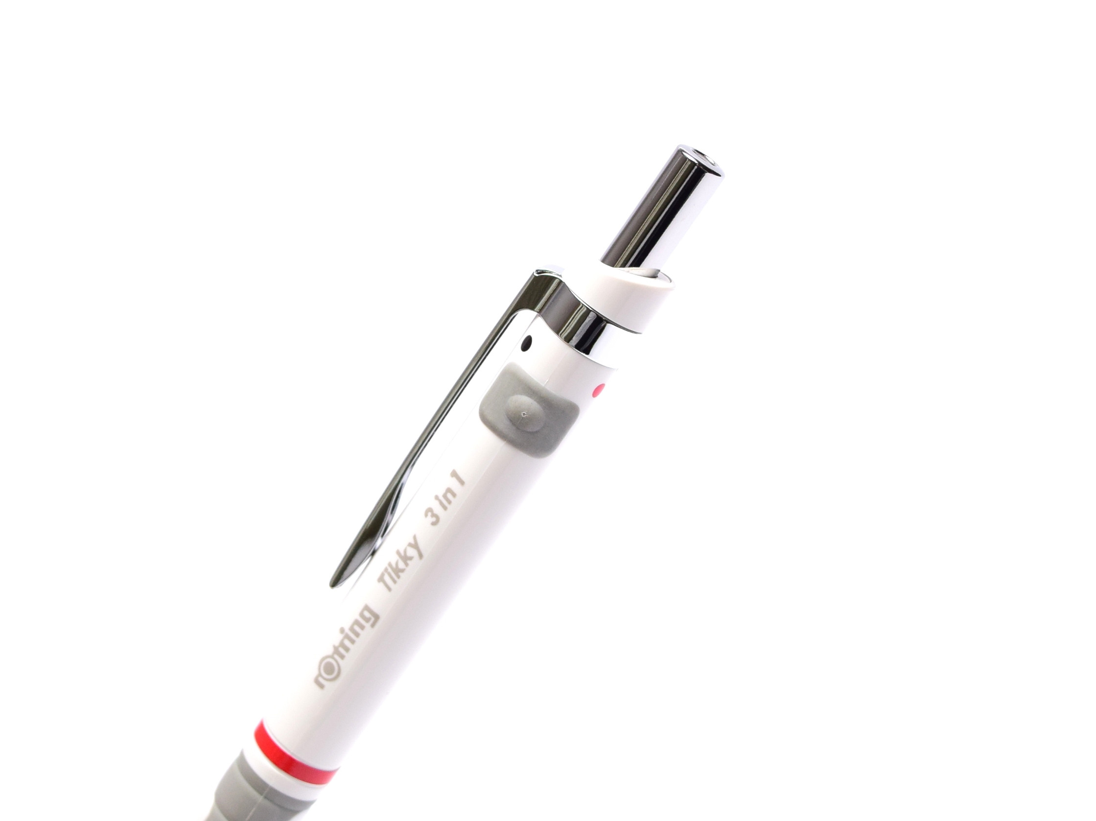 NOS New Rotring Tikky 3 in 1 Ballpoint Pen Pencil 0.5mm Lead Red & Blue