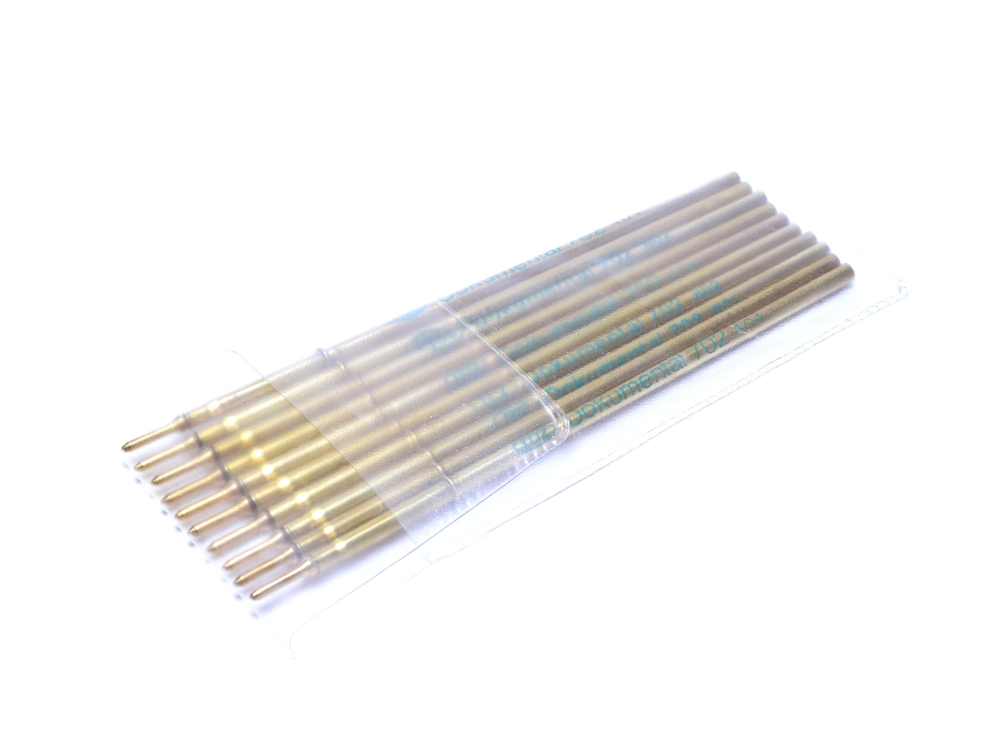 NOS New Old Stock Turquoise Green TOZ Dokumental 702 802 A2 Ballpoint