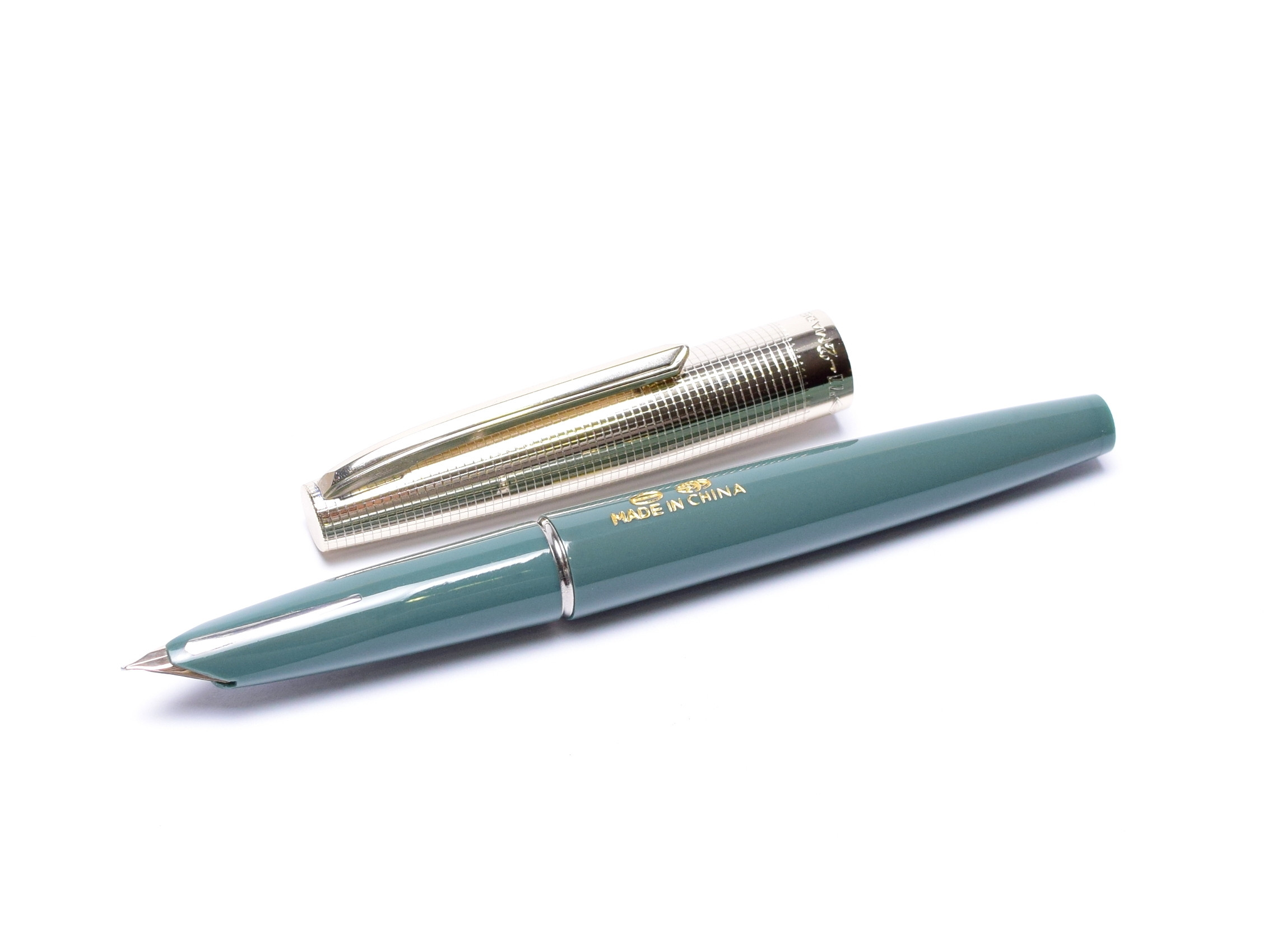 Rare & Unique 1970s WHITE FEATHER 71-2 Teal Olive/Army Green