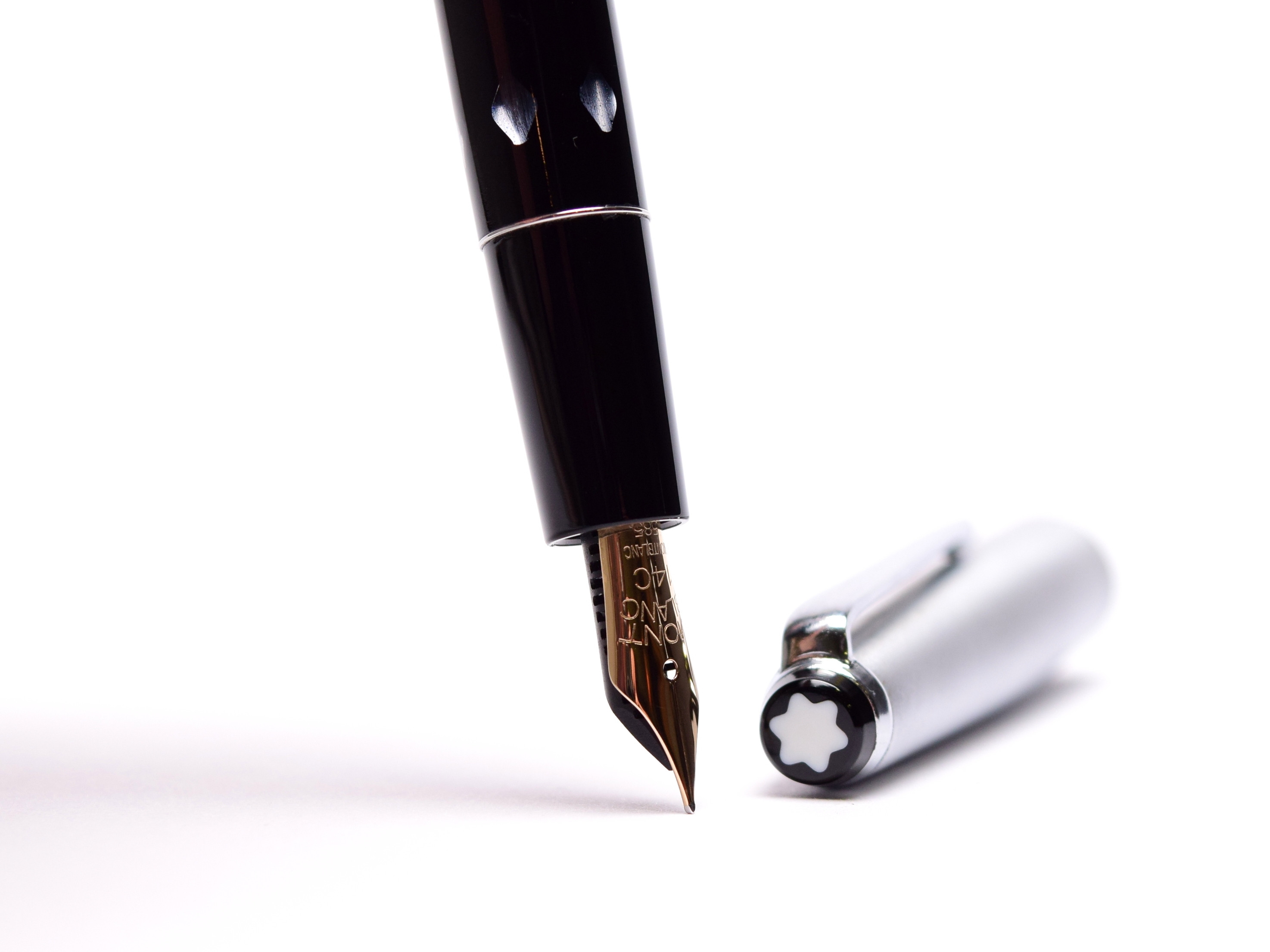 筆記具 MONTBLANC monterosa 1960's MONTBLANC Monte Rosa 402 SG Flexible 14K Nib EF to BB Black
