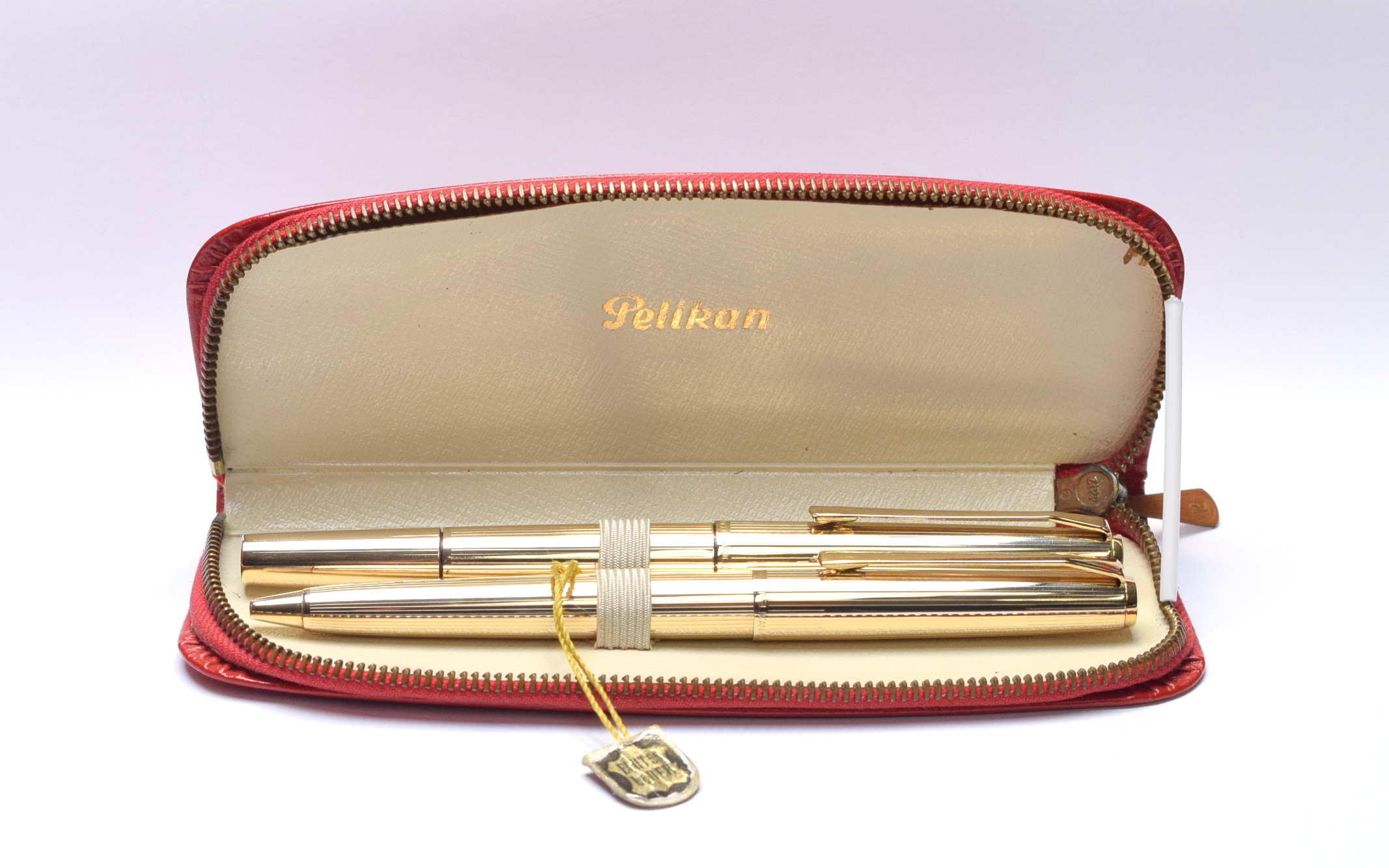 Stunning Rare Mint 1960s Pelikan M60 / 60 Type II Rolled Gold