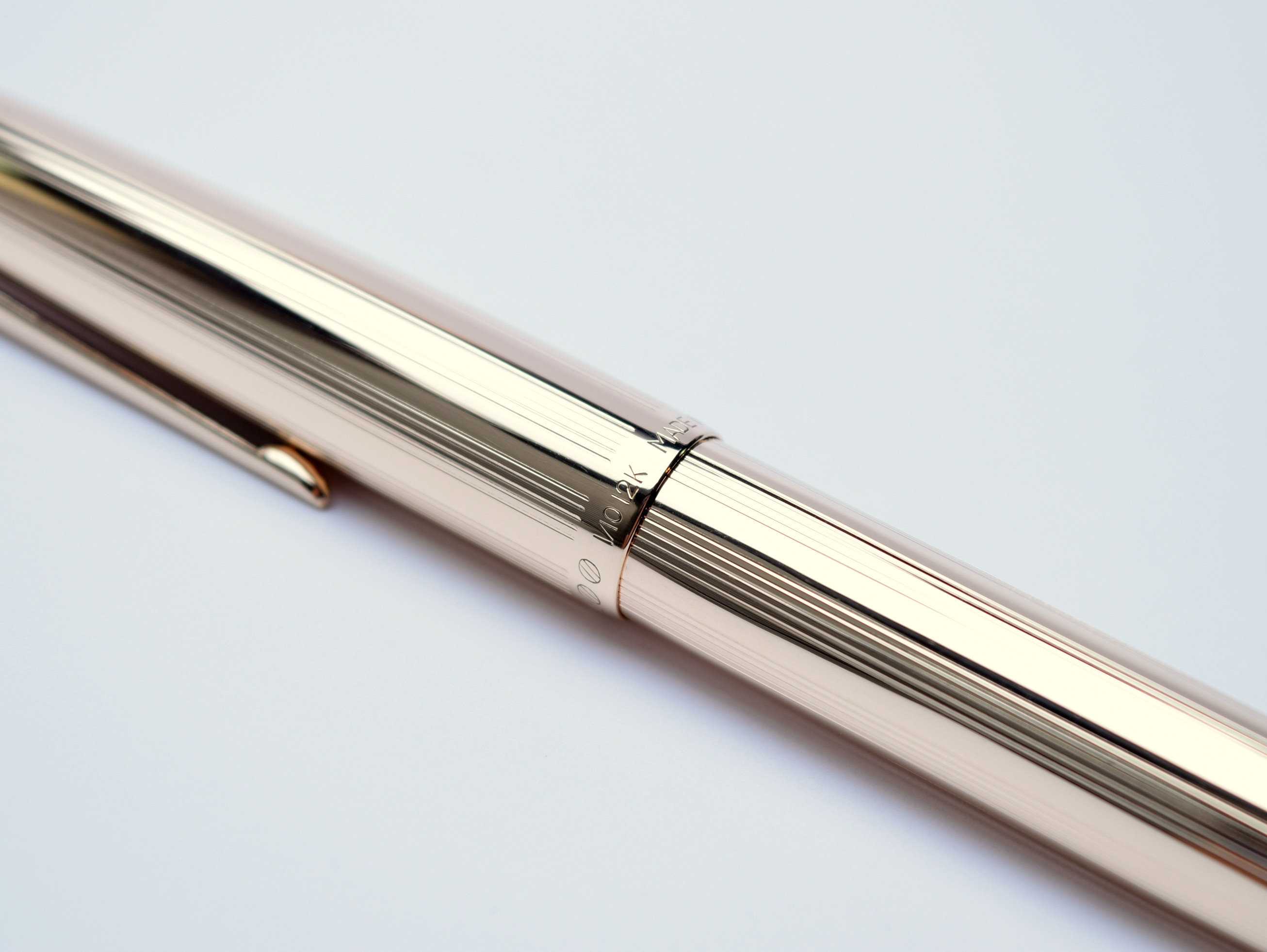 China's Best Pen HERO 100 (Parker 51) Rolled Gold 12K 1/10 EF Nib