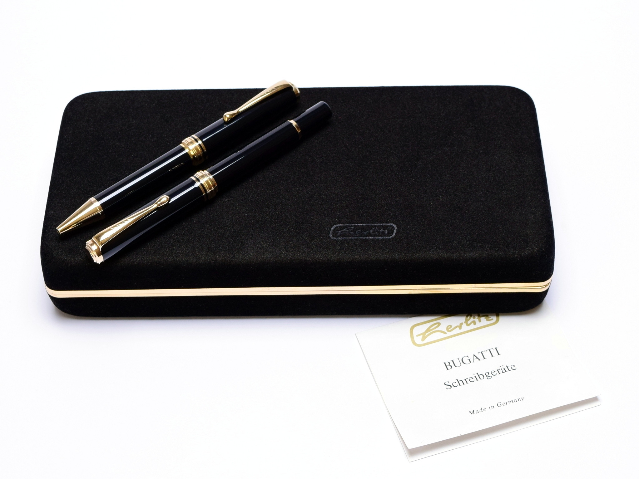 Rare 1980 Made in W. Germany Herlitz Bugatti (Now Pelikan) Black