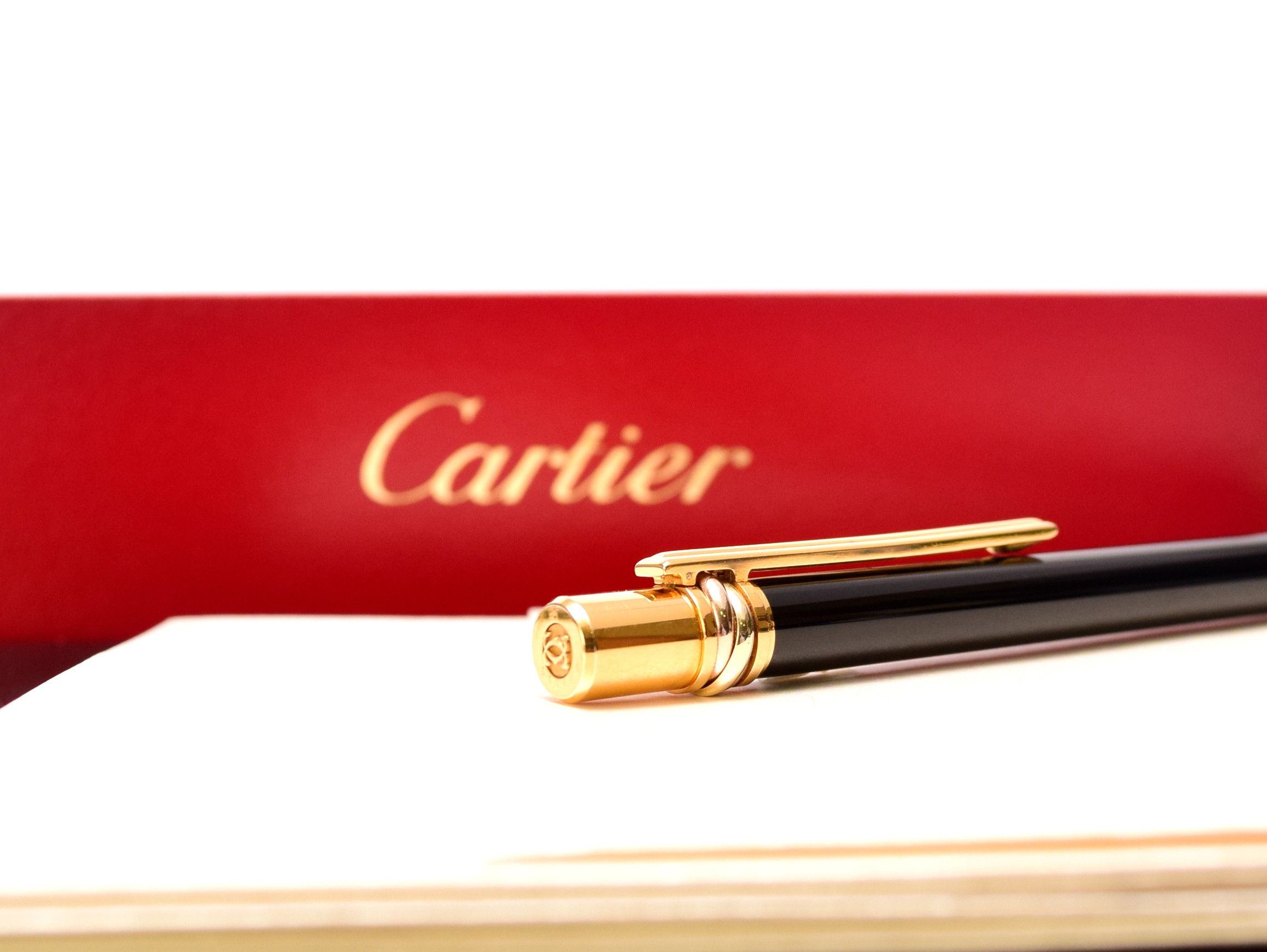 Cartier must de Cartier ボールペン Rare Cartier Must De Cartier Ballpoint Pen Trinity light blue with