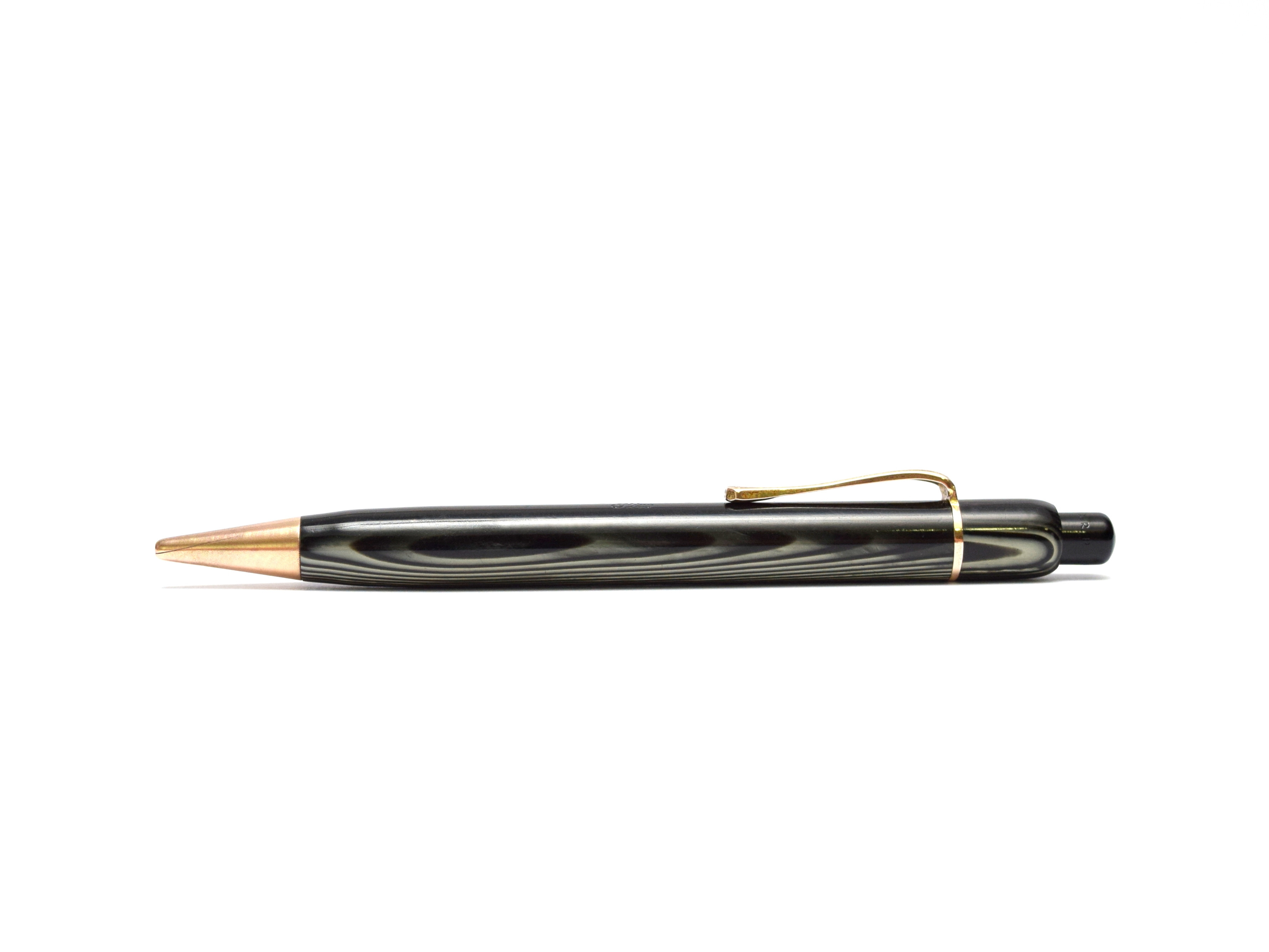 MONTBLANC NO.72 ボルドー EF Montblanc 72 Fountain Pen (1950s) - Black, GF Cap, Piston