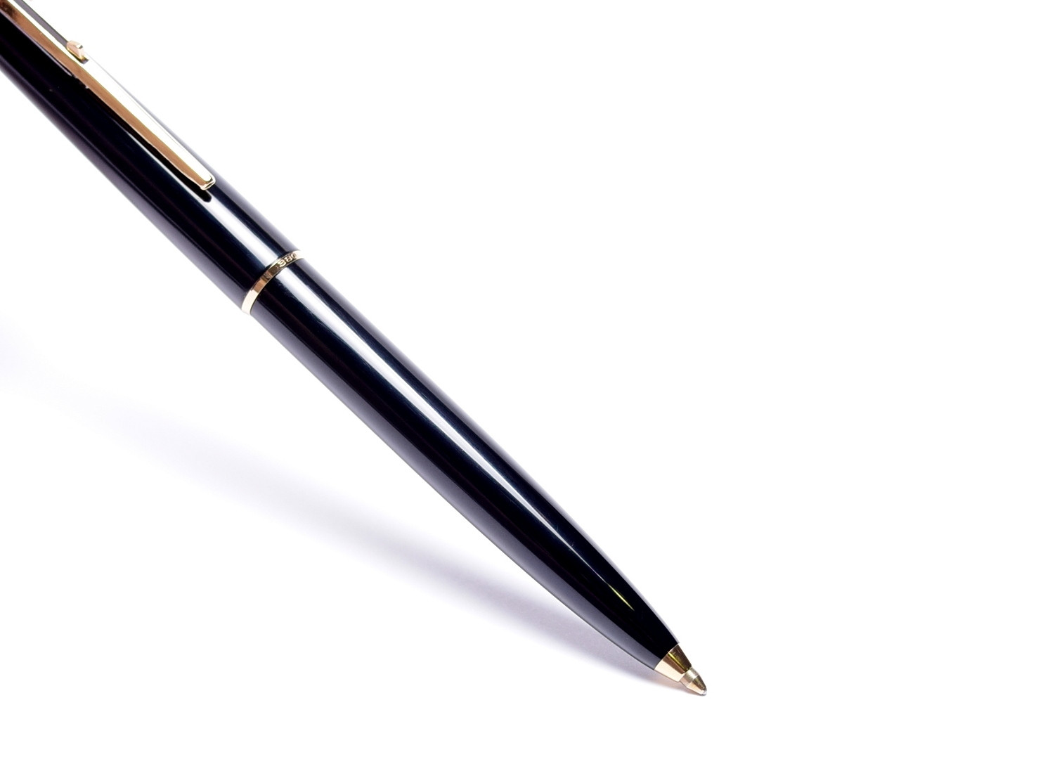 NOS 1970s MONTBLANC No. 320 360 380 Black Resin 14K EF