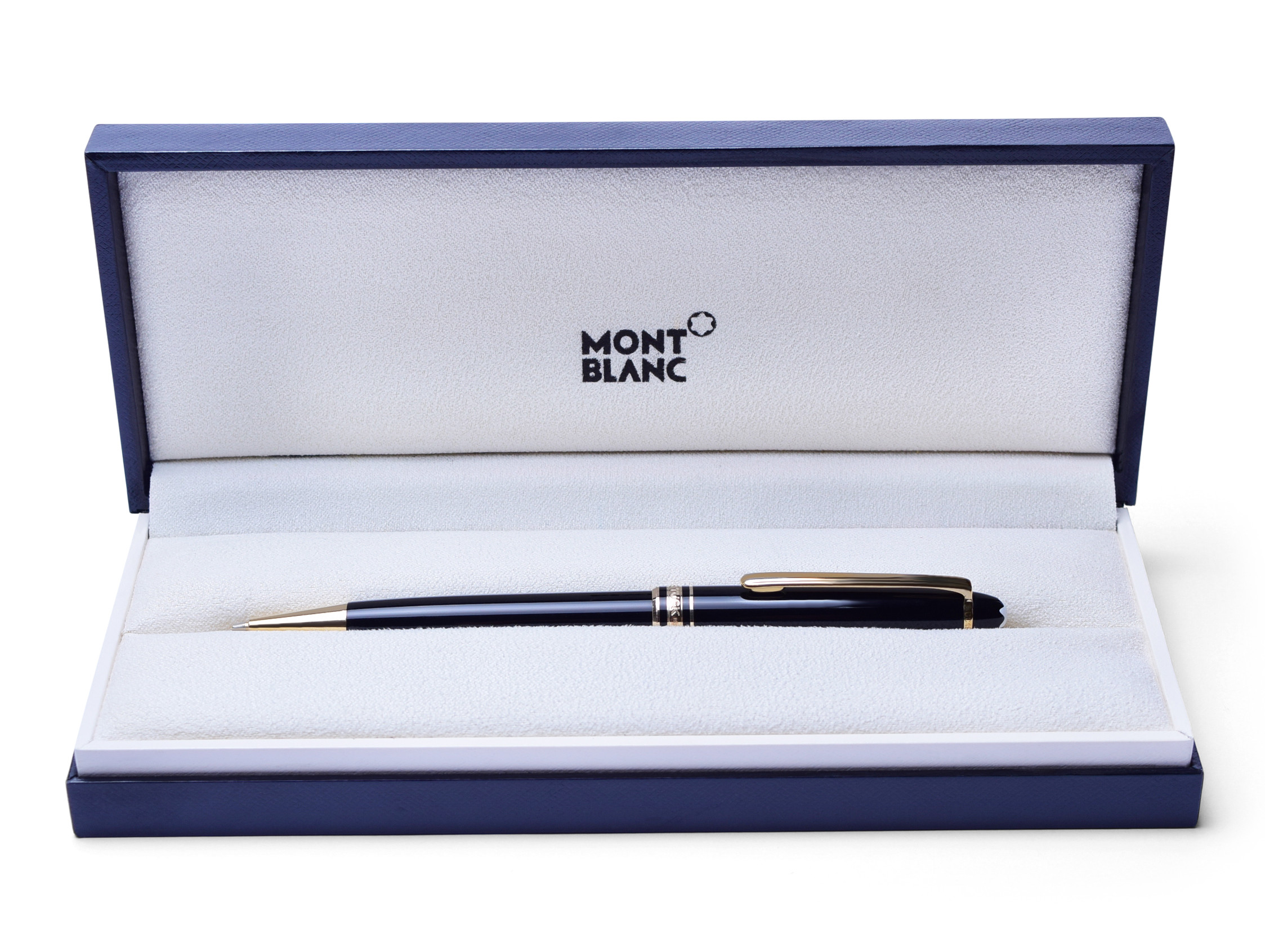 1980s Montblanc Meisterstuck - Masterpiece Black Resin & Gold 0.7