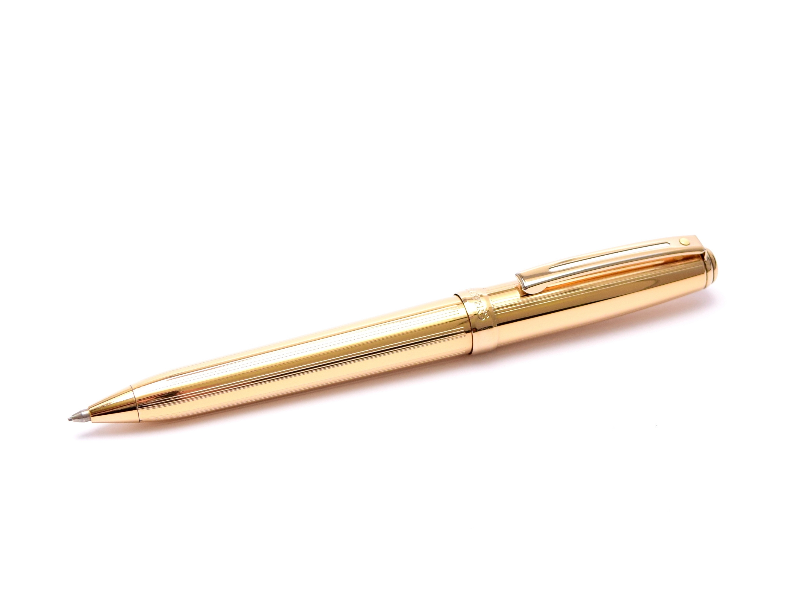 Sheaffer Prelude 22K Gold Plated Fluted 0.7 Upper Body Push