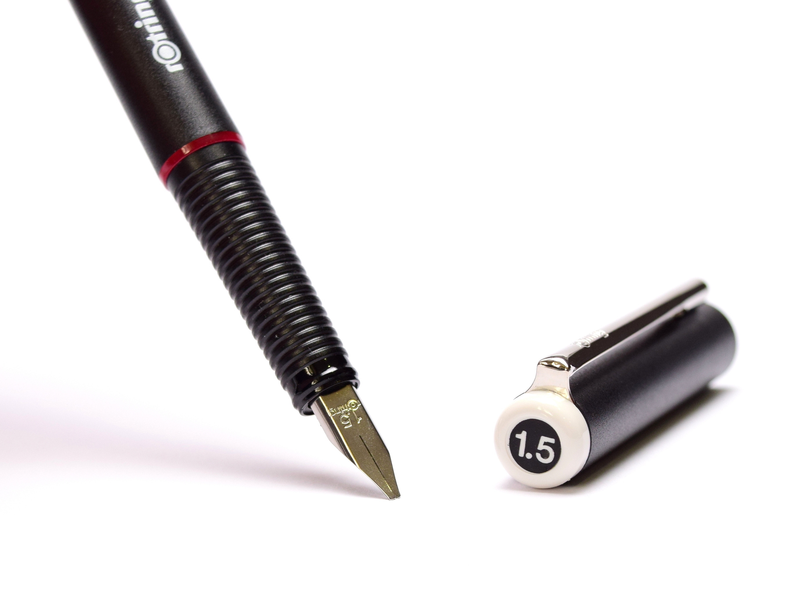 Vintage Rotring Artpen Calligraphy 1.5mm Nib Fountain Pen NOS In Carton