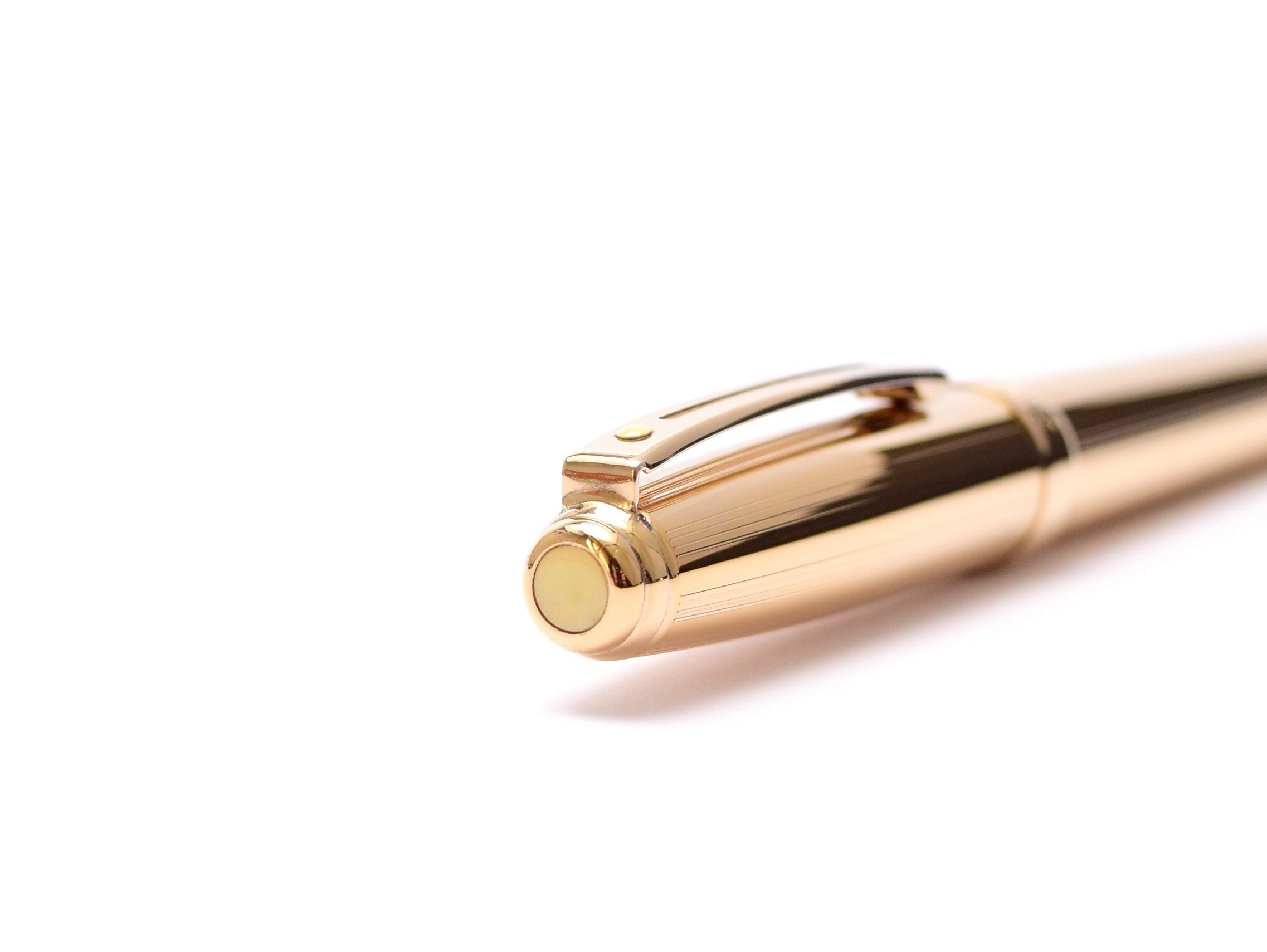 Sheaffer Prelude 22K Gold Plated Fluted 0.7 Upper Body Push