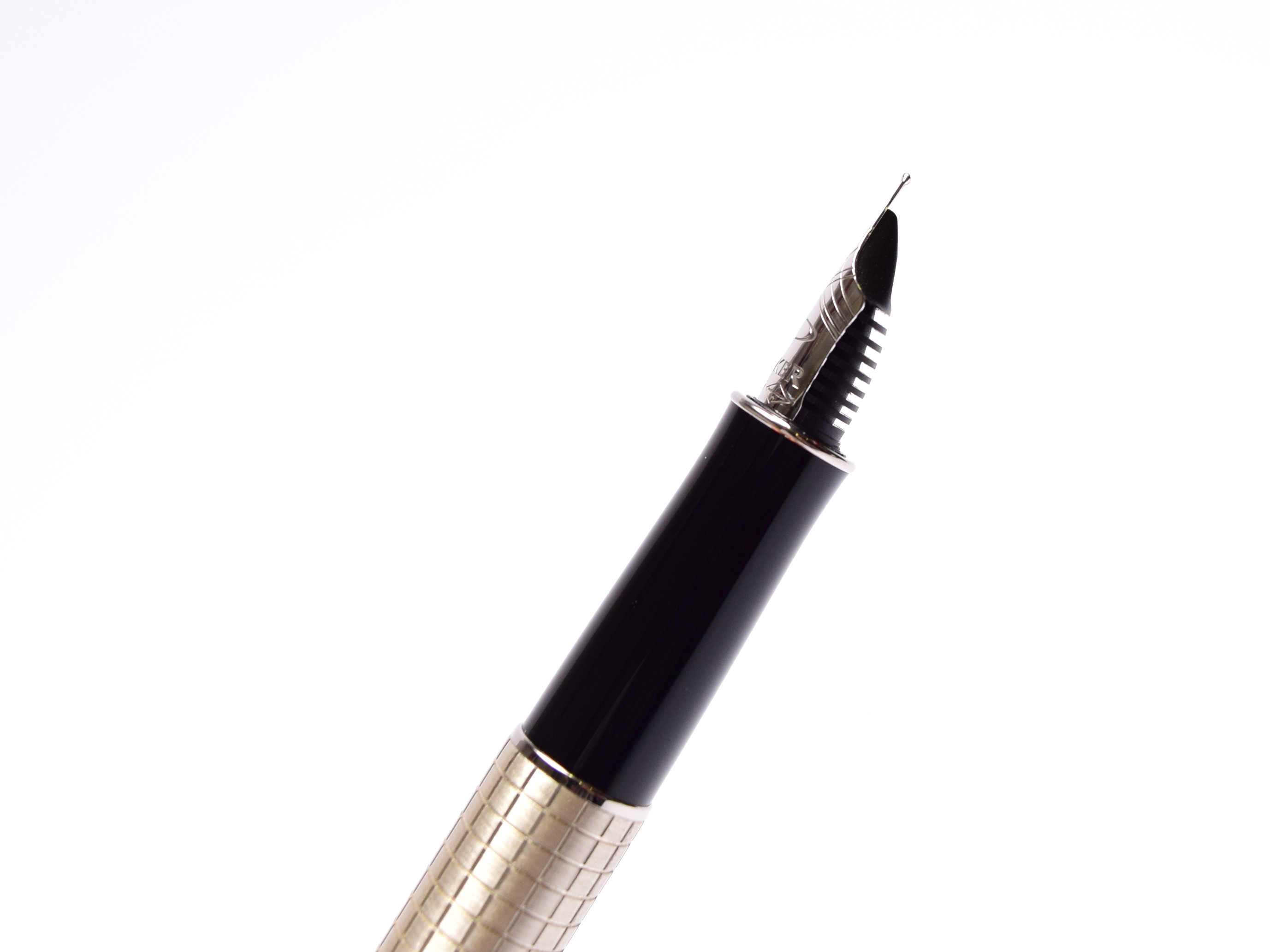 NOS 2011 Parker Sonnet 925 Sterling Silver Ciselé CT Crosshatch