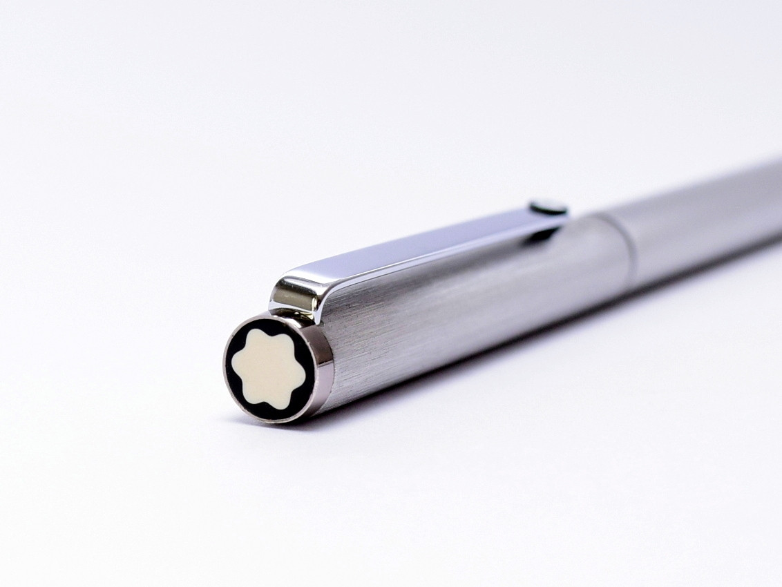 1970s MONTBLANC CHROMATIC No.2 Brushed Matte Steel 2 Multi Color
