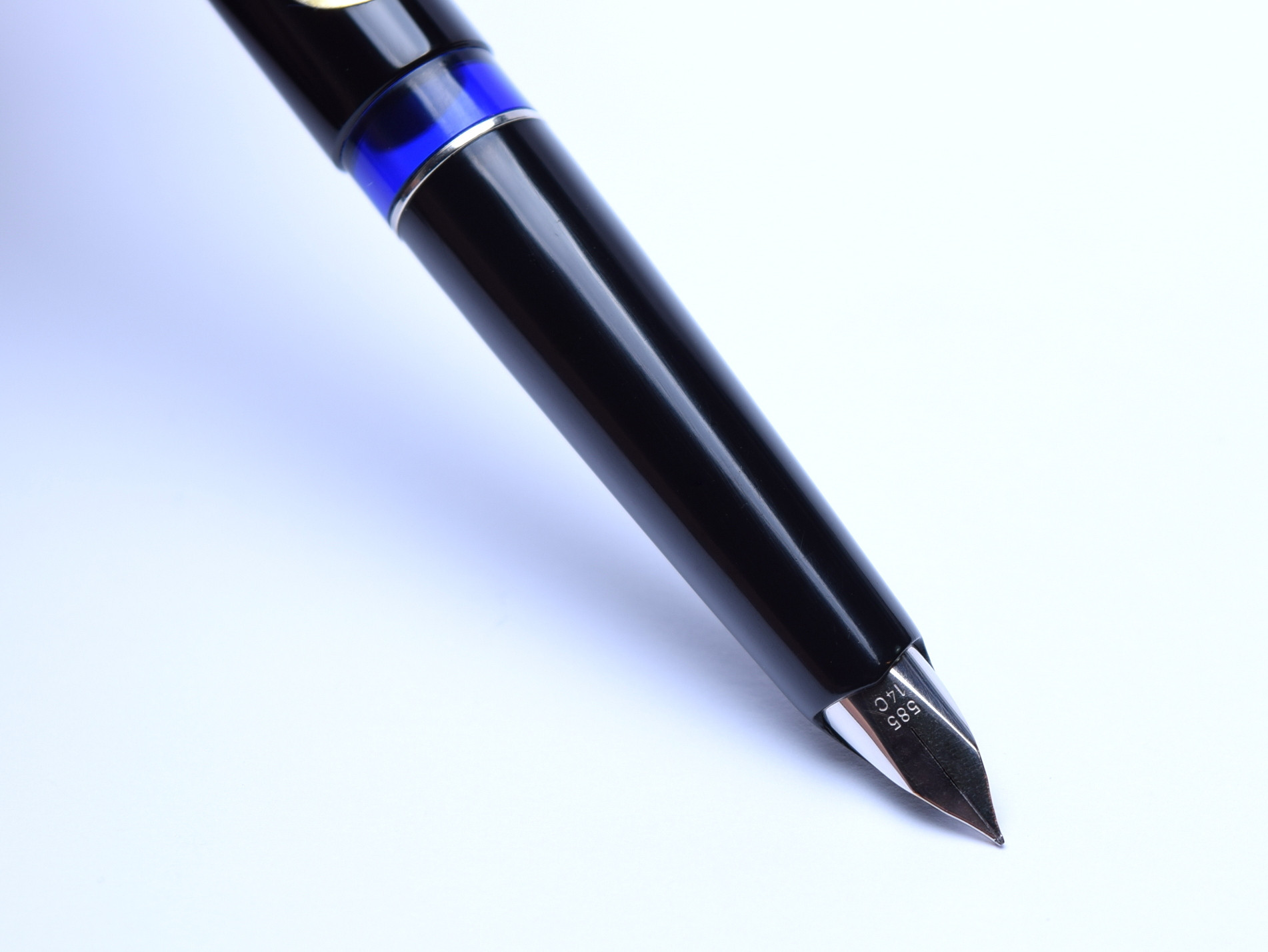 Rare 1970's Pelikan Silvexa 21 & 20 (M21) 14K EF Nib Silver