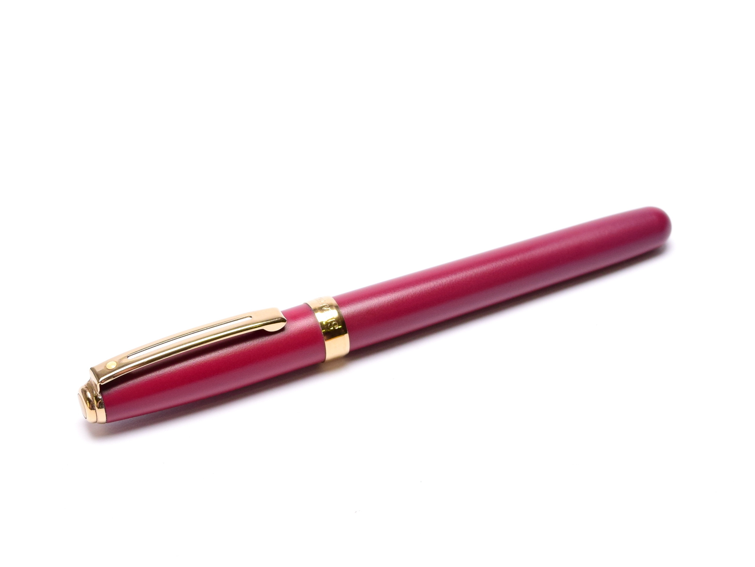 Vintage Sheaffer Prelude Bordeaux Burgundy Maroon Red Rollerball Pen USA
