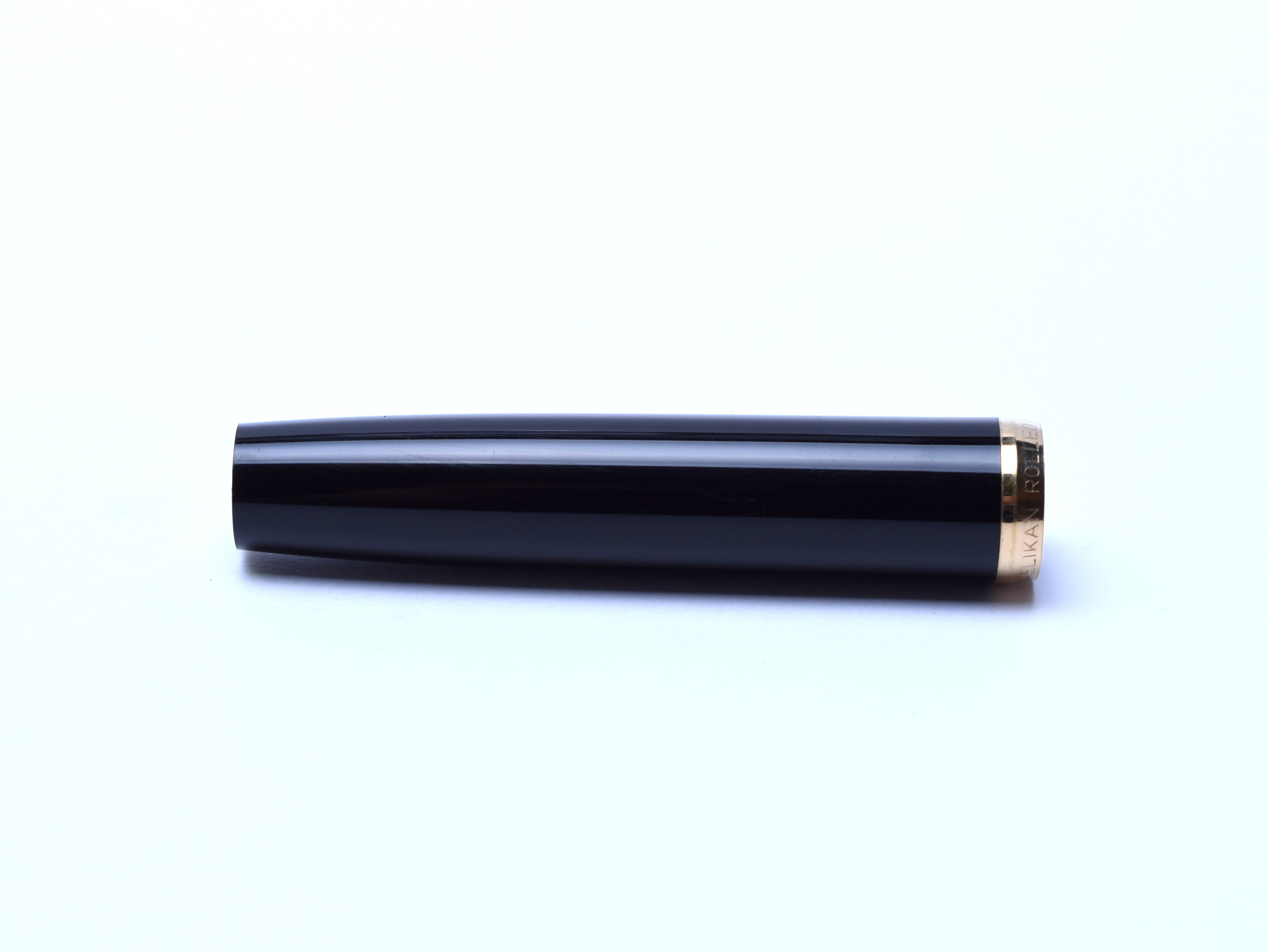 Mint Pelikan M Rolled Gold Series Cap Part Unit Spare Black For