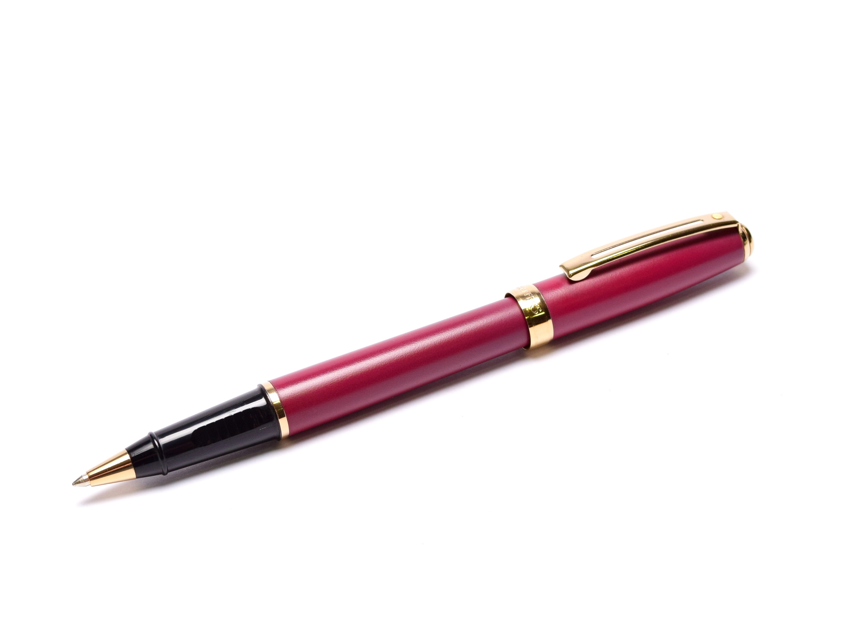Vintage Sheaffer Prelude Bordeaux Burgundy Maroon Red Rollerball Pen USA