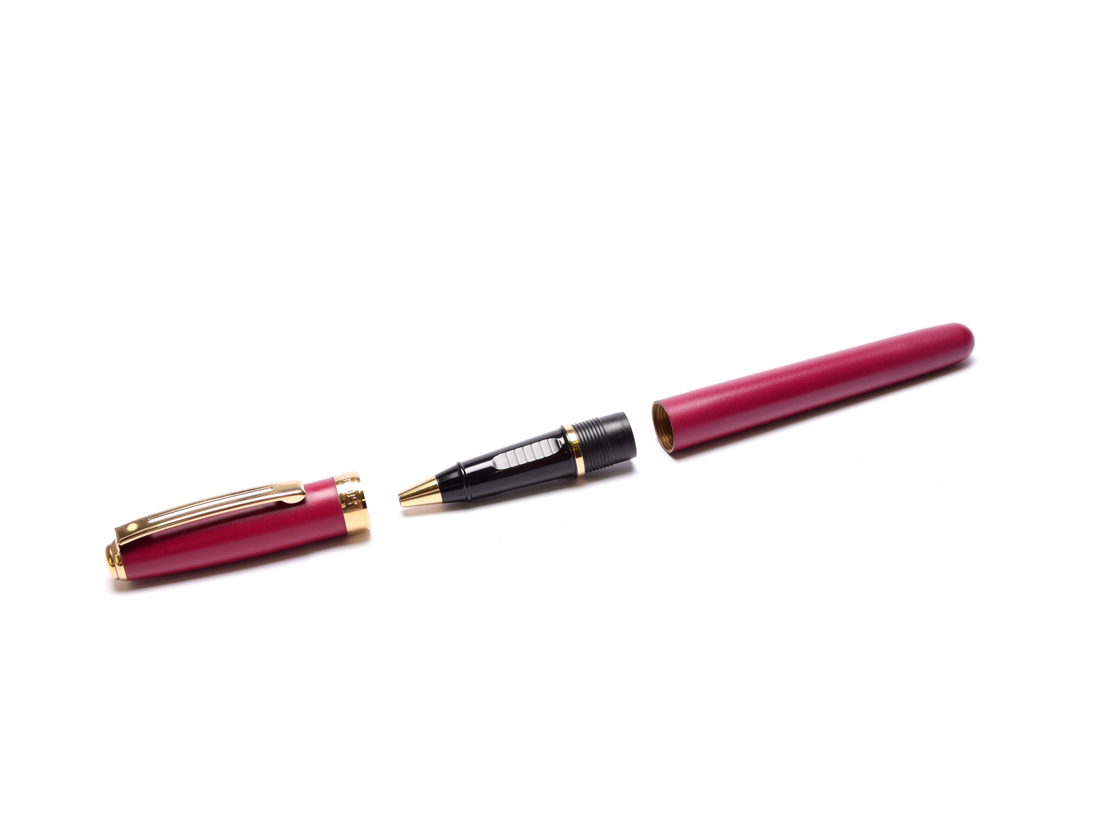 Vintage Sheaffer Prelude Bordeaux Burgundy Maroon Red Rollerball Pen USA