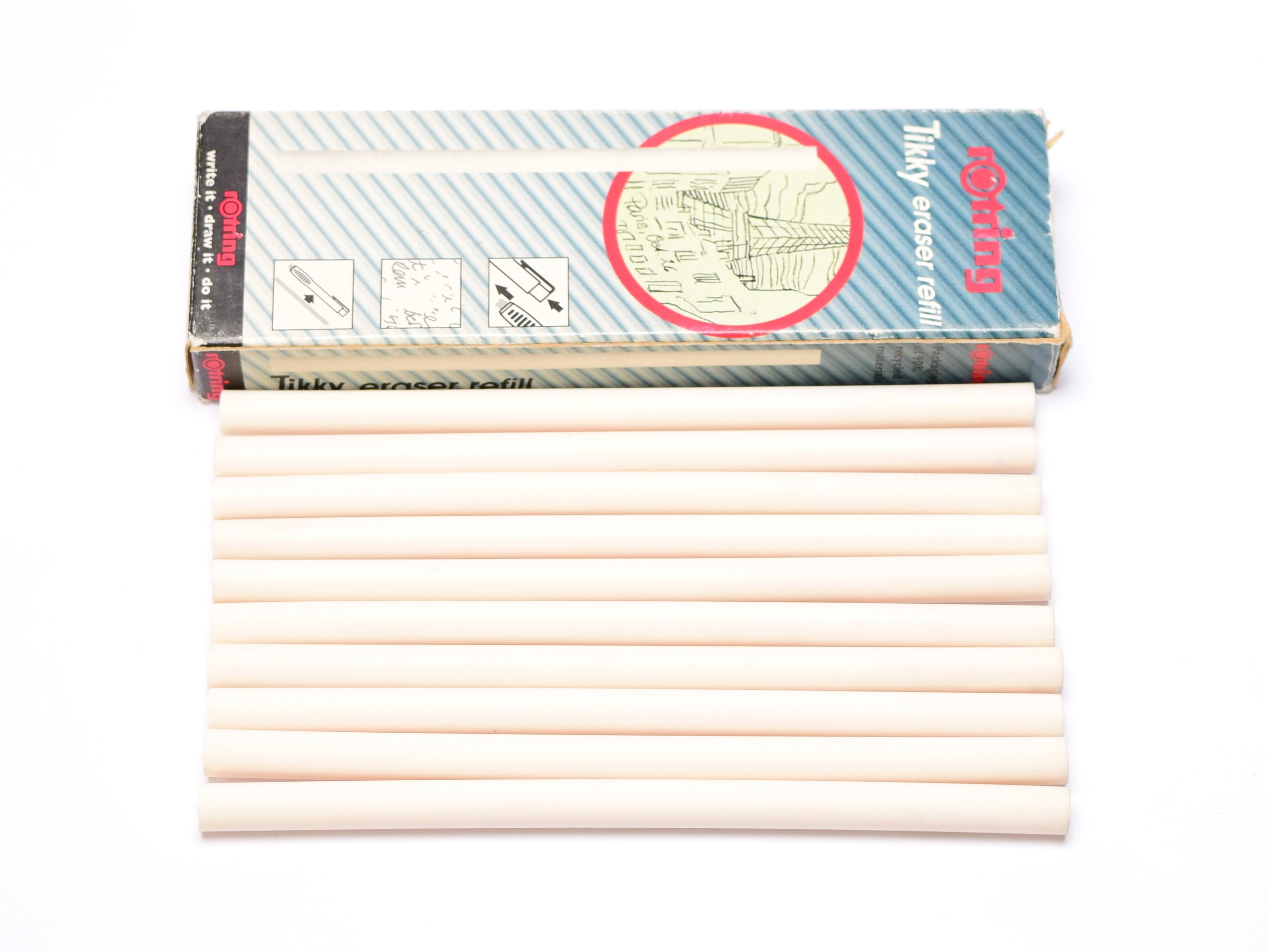 Rare Vintage NOS Rotring Eraser Refill Bar/Stick or Cut to Fit for