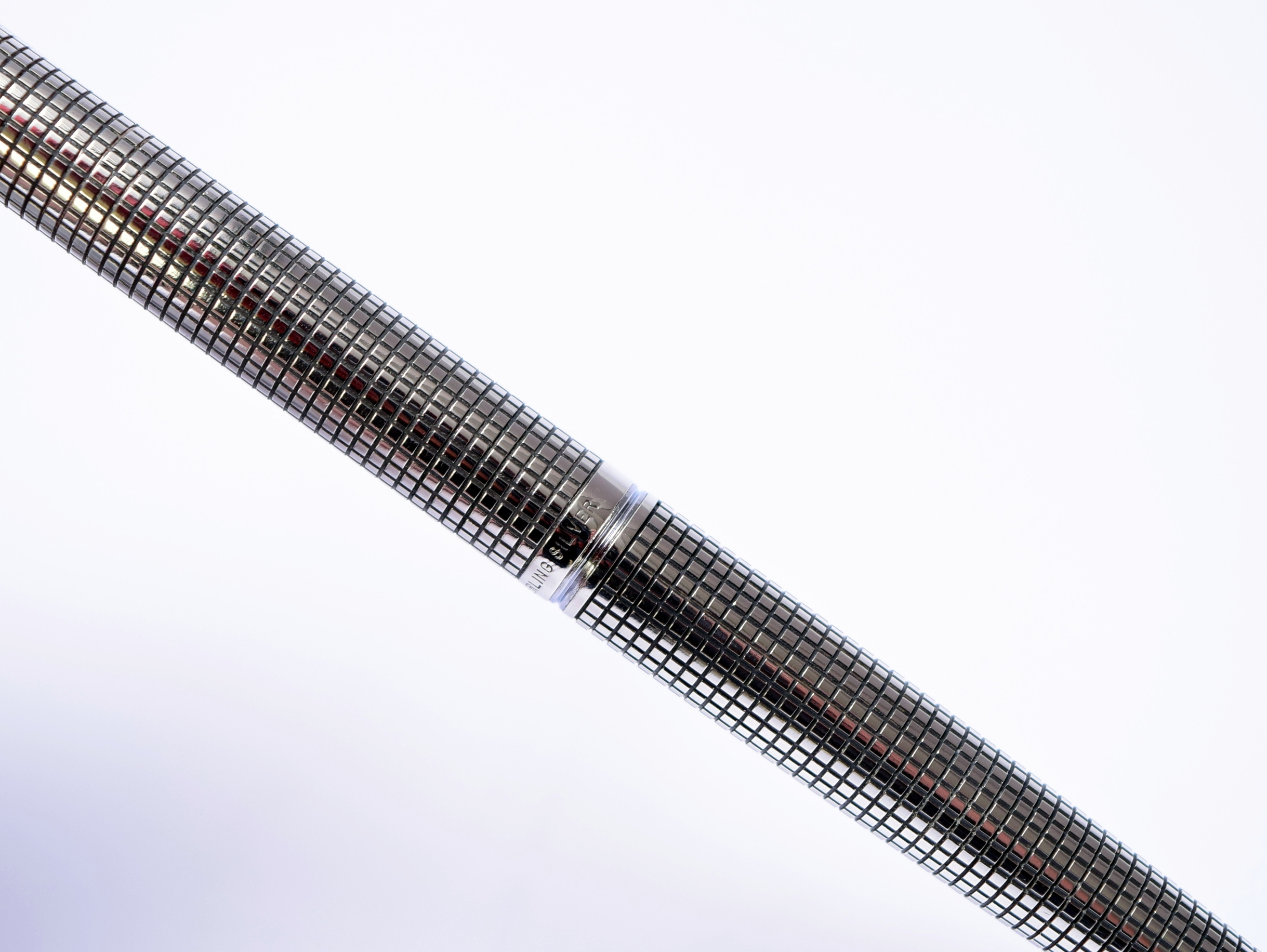 Rare 1975 Crosshatch Knurled PILOT CUSTOM 0.5mm Sterling Silver