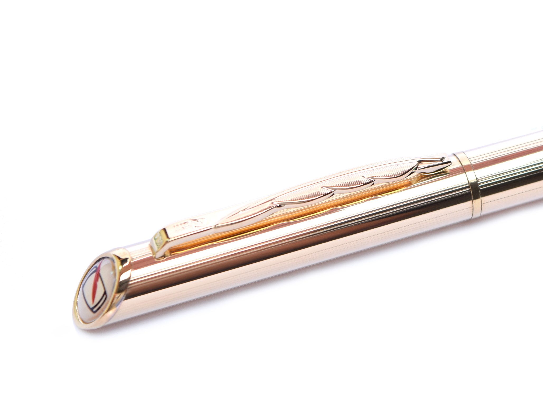 Rare Made in USA 1980s Quill 18k 750 Gold Filled Cartridge Fountain Pen