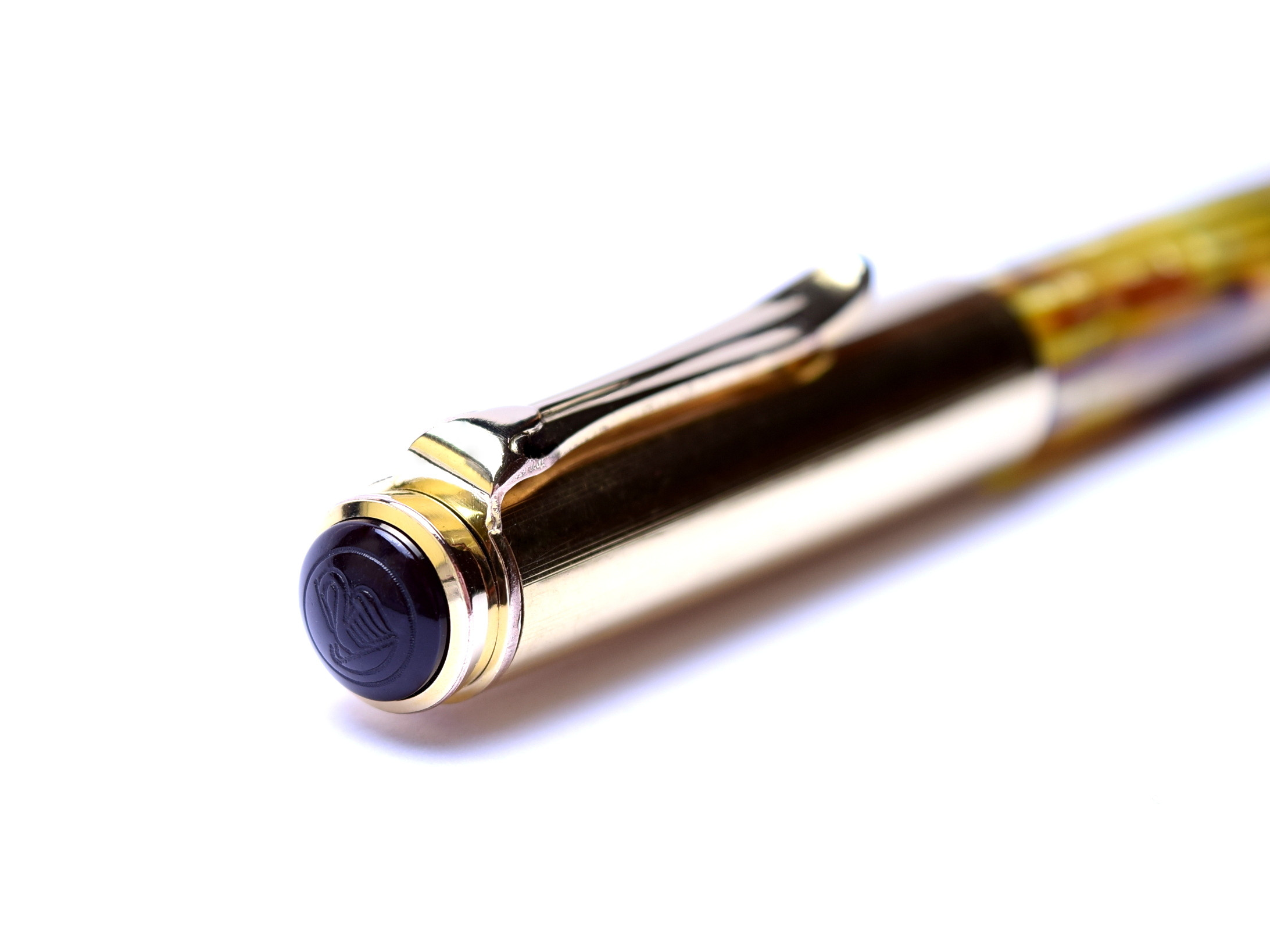 Original 1951 PELIKAN 500 & 550 Rolled Gold Fully Flexible 14K