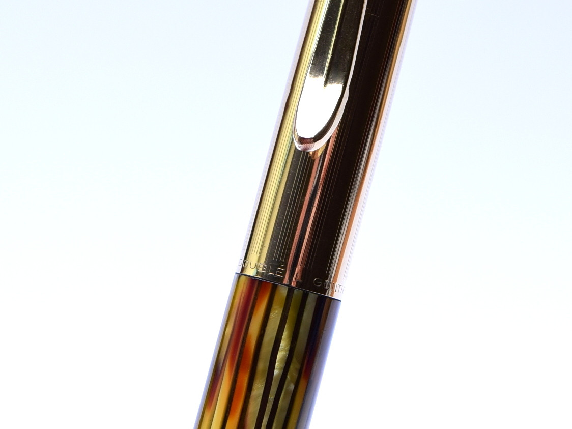 Original 1951 PELIKAN 500 & 550 Rolled Gold Fully Flexible 14K