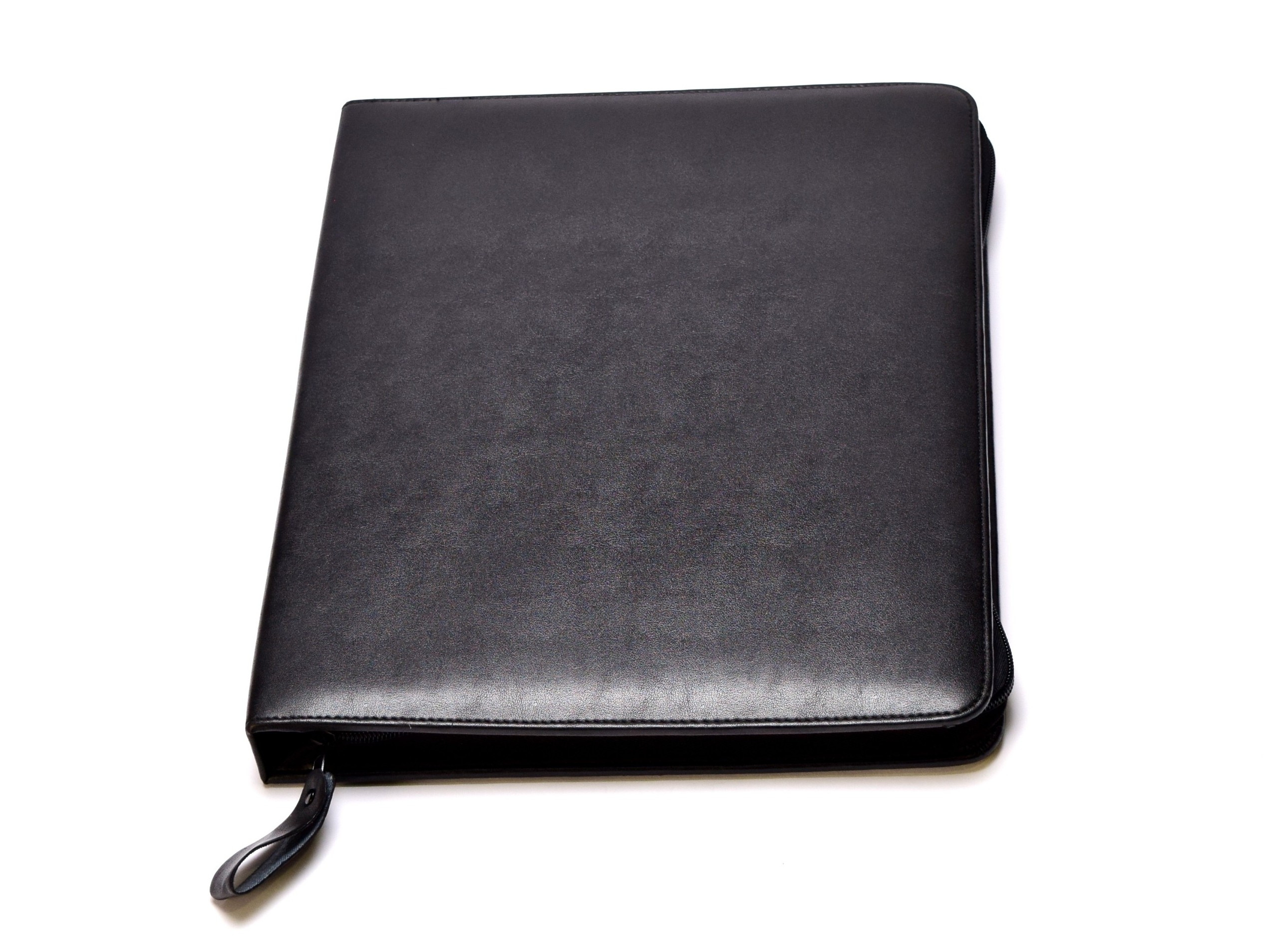 Rare Rotring 48 Slots High Quality Black PU Leather Zipper Pouch