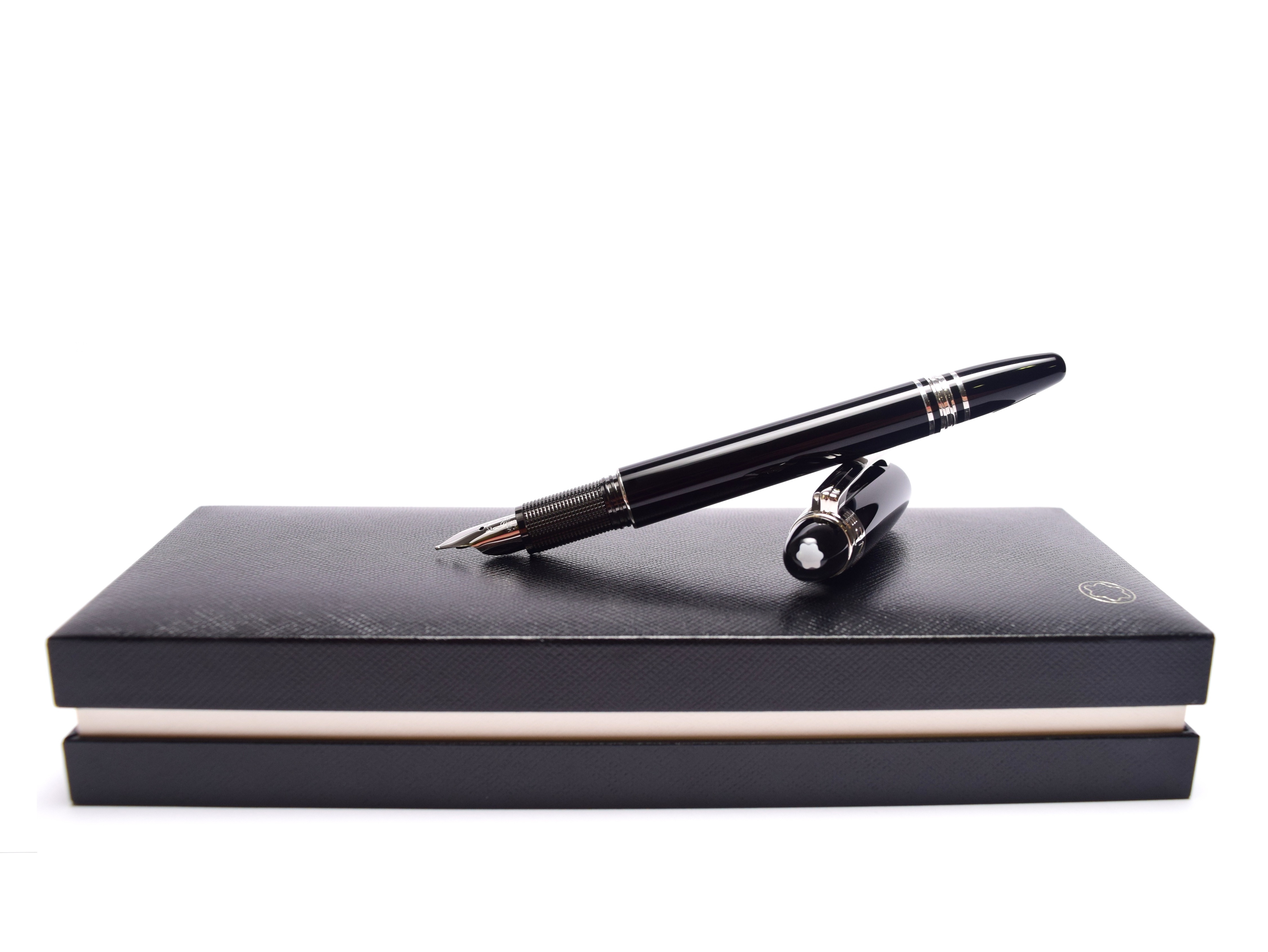 Classic Montblanc STARWALKER Precious Midnight Black Resin & Platinum