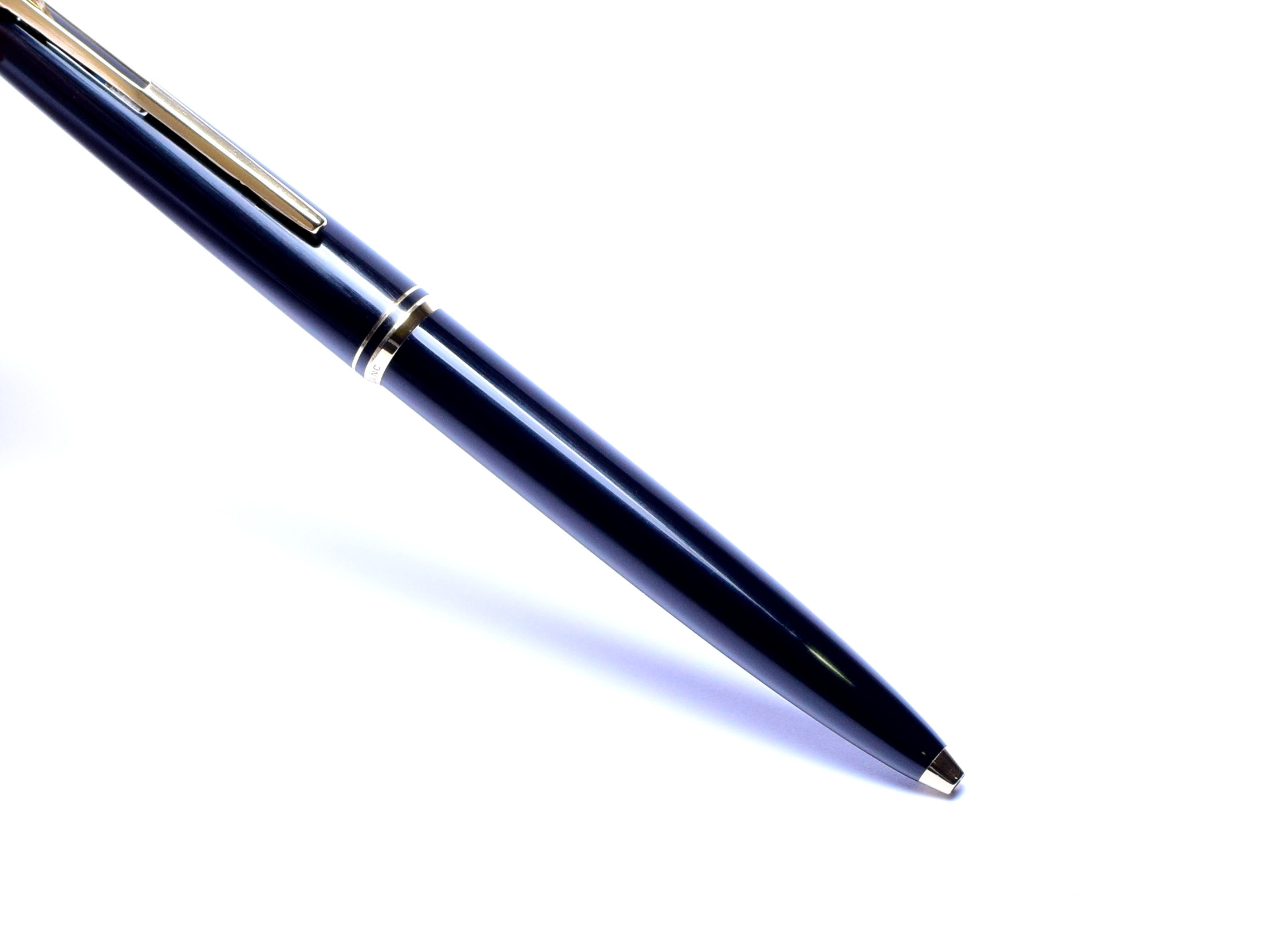 1960s MONTBLANC No.281 Precious Black Resin & Gold Lever