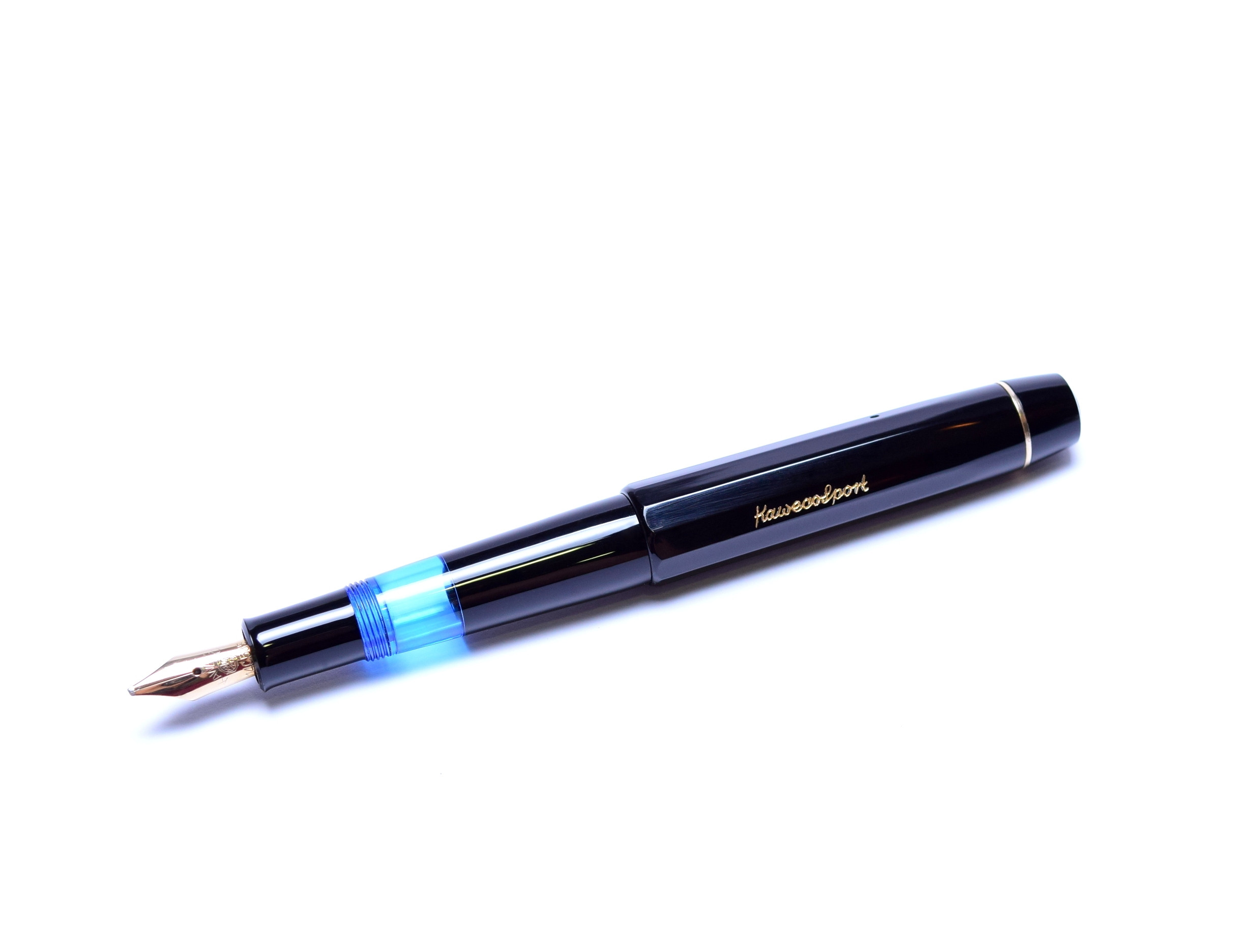 Stunning NOS New Old Stock Original 60s 12 Sided Black Resin